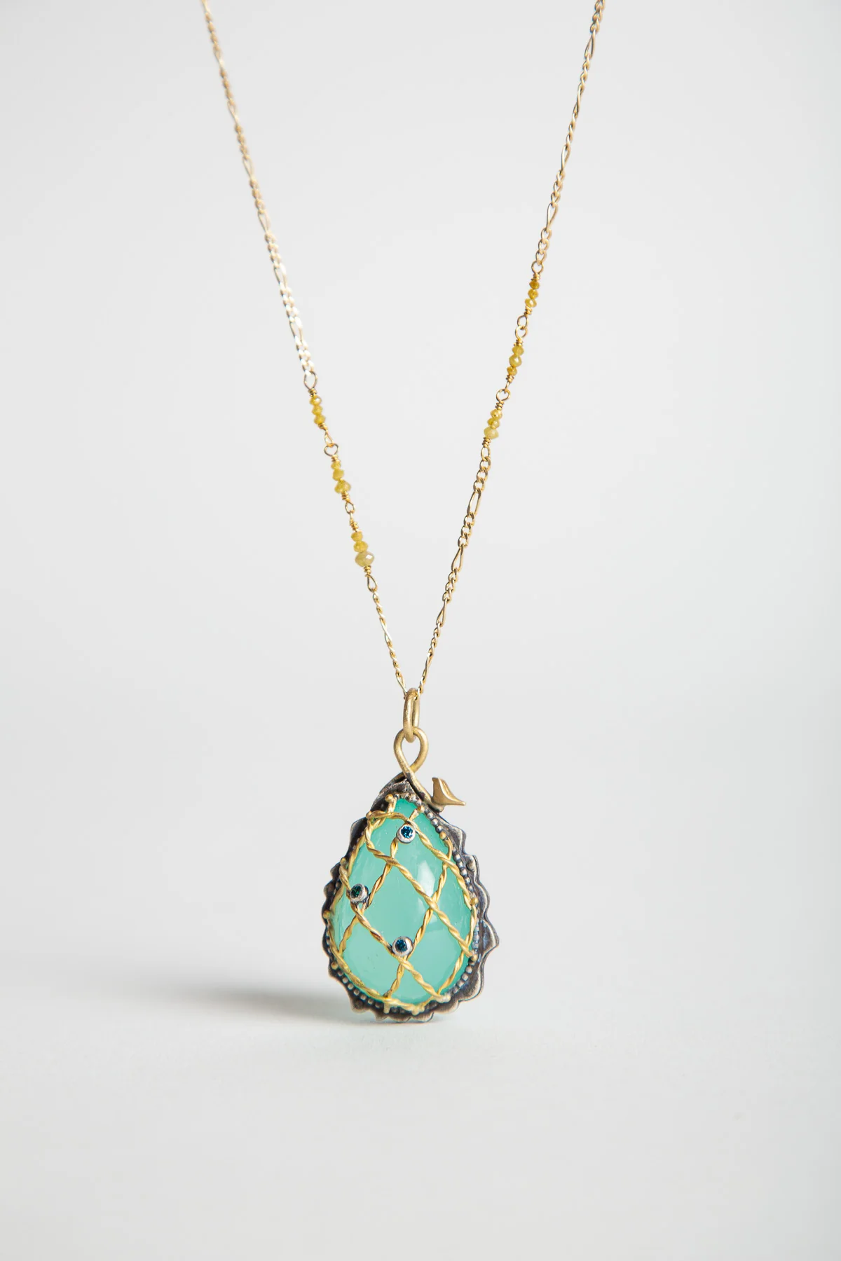 MELINDA RISK | MERMAID TEAR PENDANT / SCULPTURE - Image 2