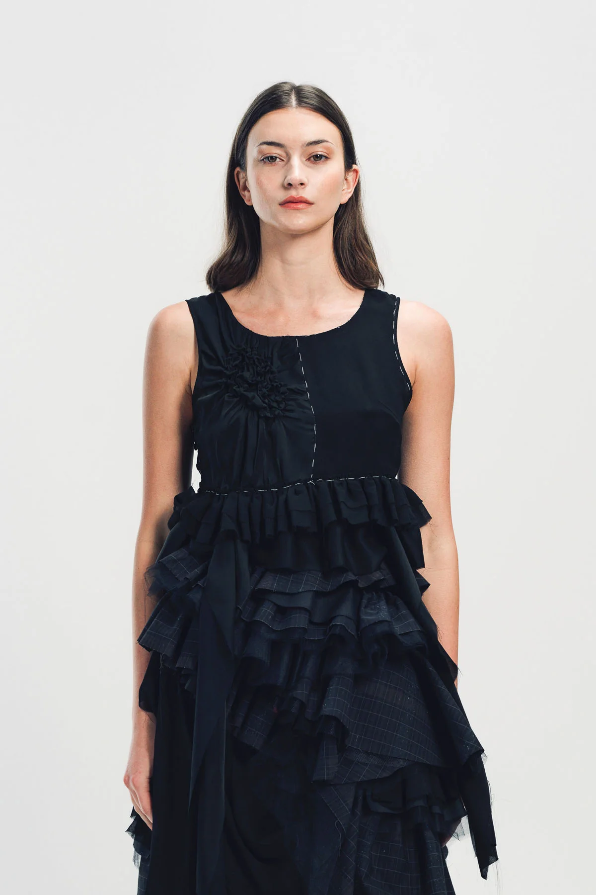 MERUERT TOLEGEN | BASTE STITCH DECONSTRUCTED TOP - Image 2