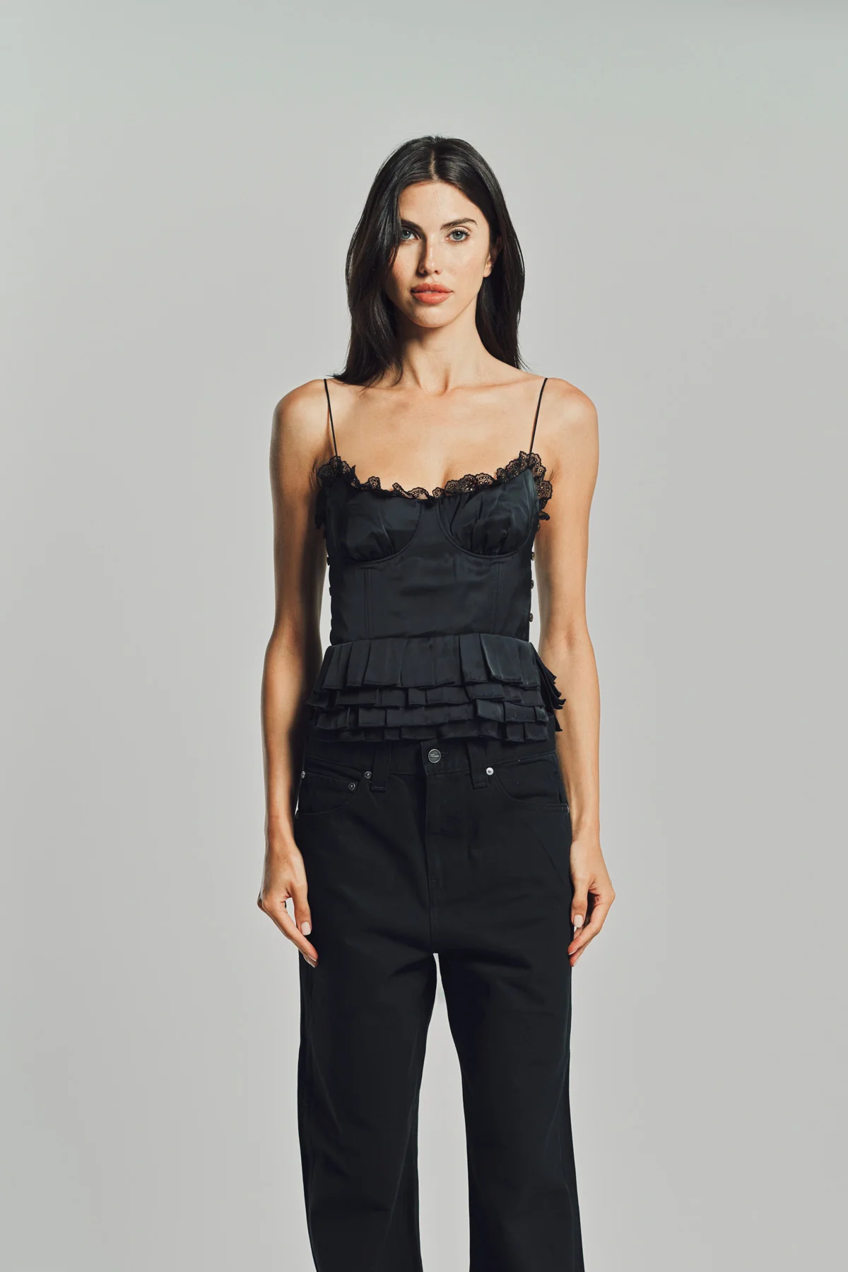 MERUERT TOLEGEN | LIQUID PLEATED TOP - Image 2
