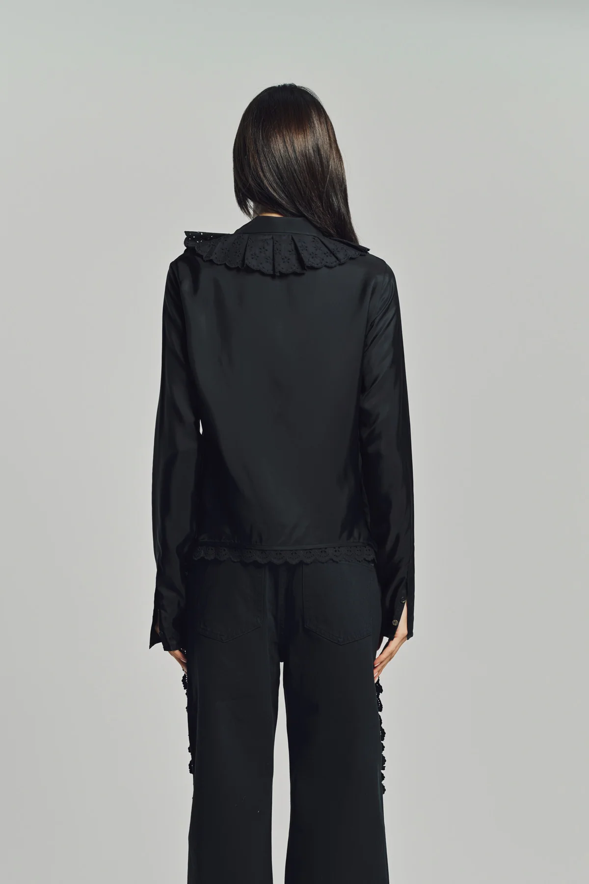 MERUERT TOLEGEN | VARIATED PLEATED BLOUSE - Image 5