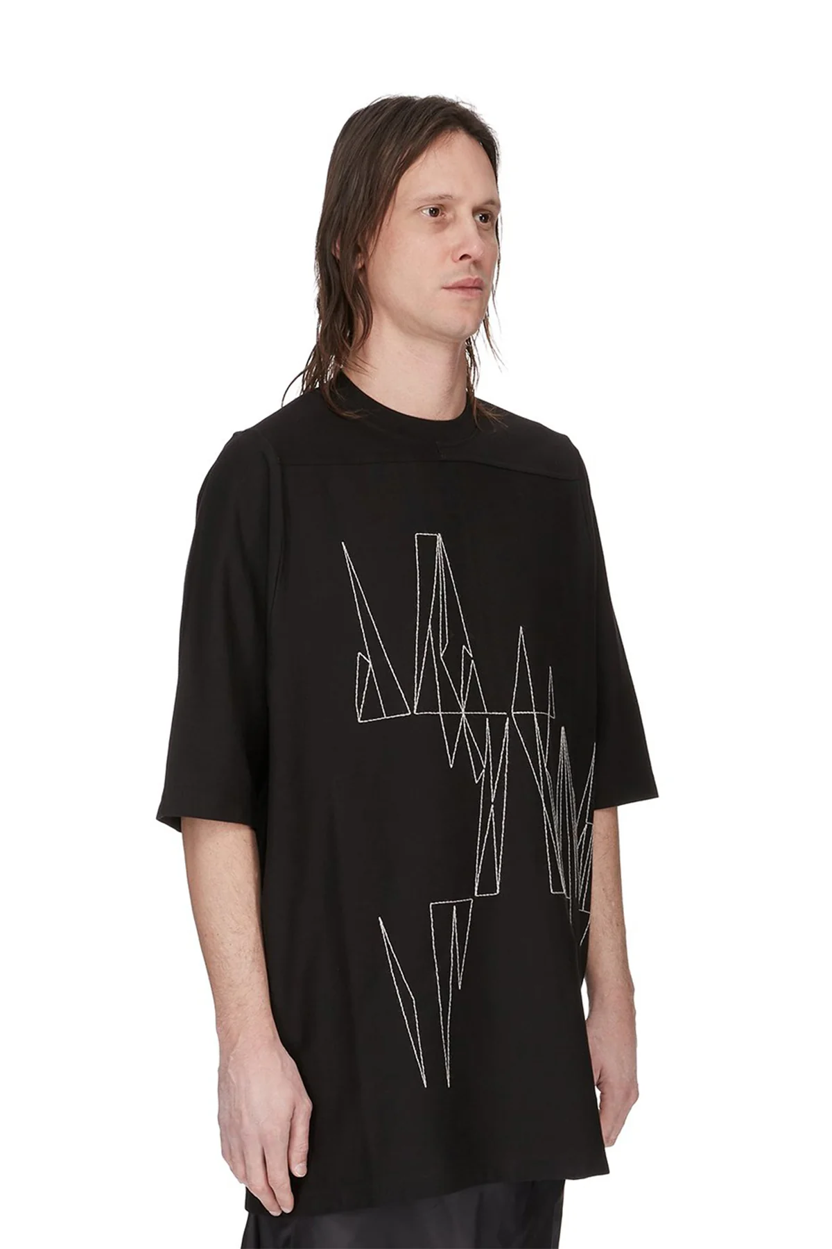 MONCLER + RICK OWENS | MEN'S JUMBO SHORT SLEEVE TEE - Image 3