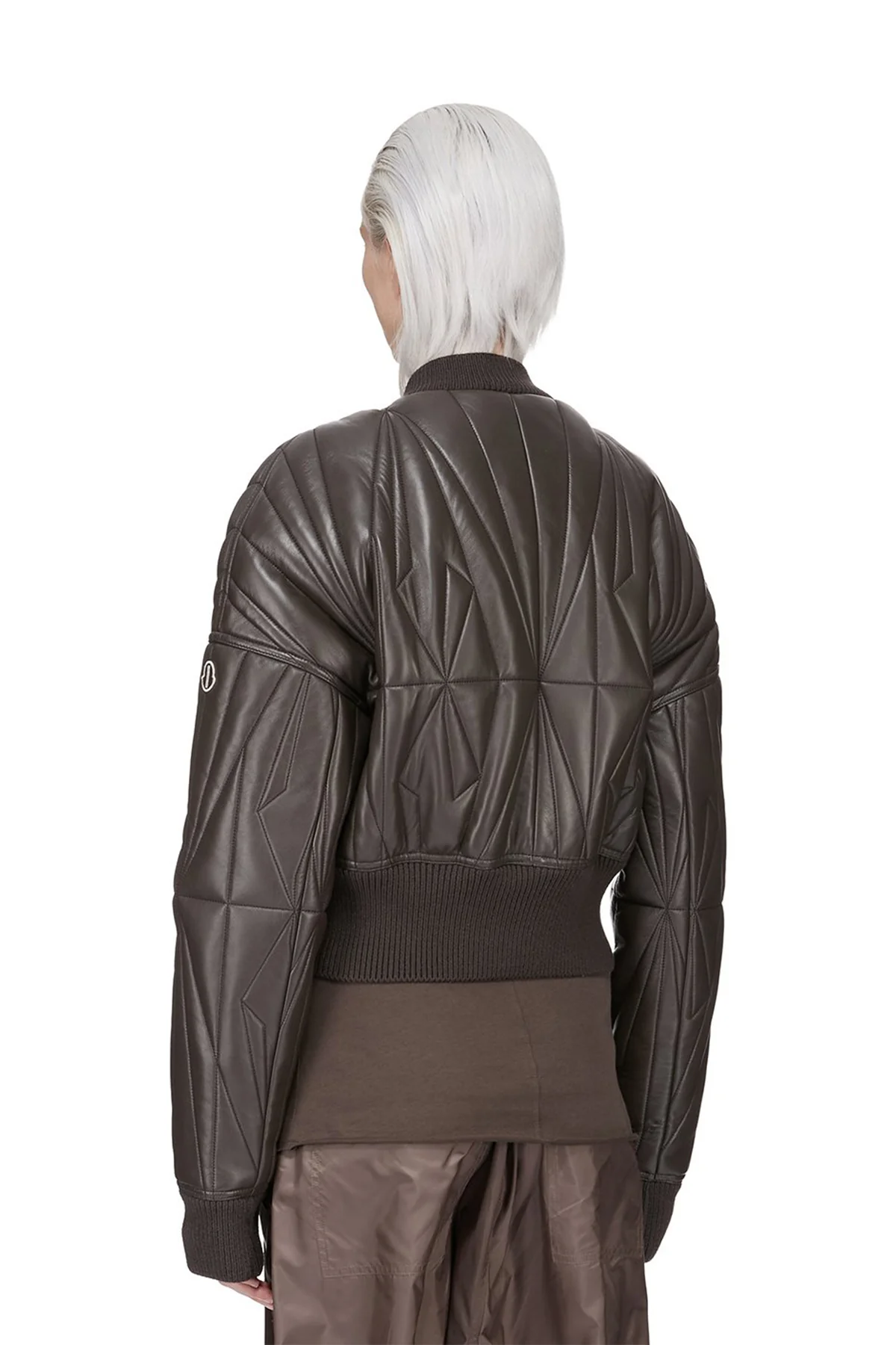 MONCLER + RICK OWENS | WOMEN'S GEOCAMO CROPPED JACKET - Image 4
