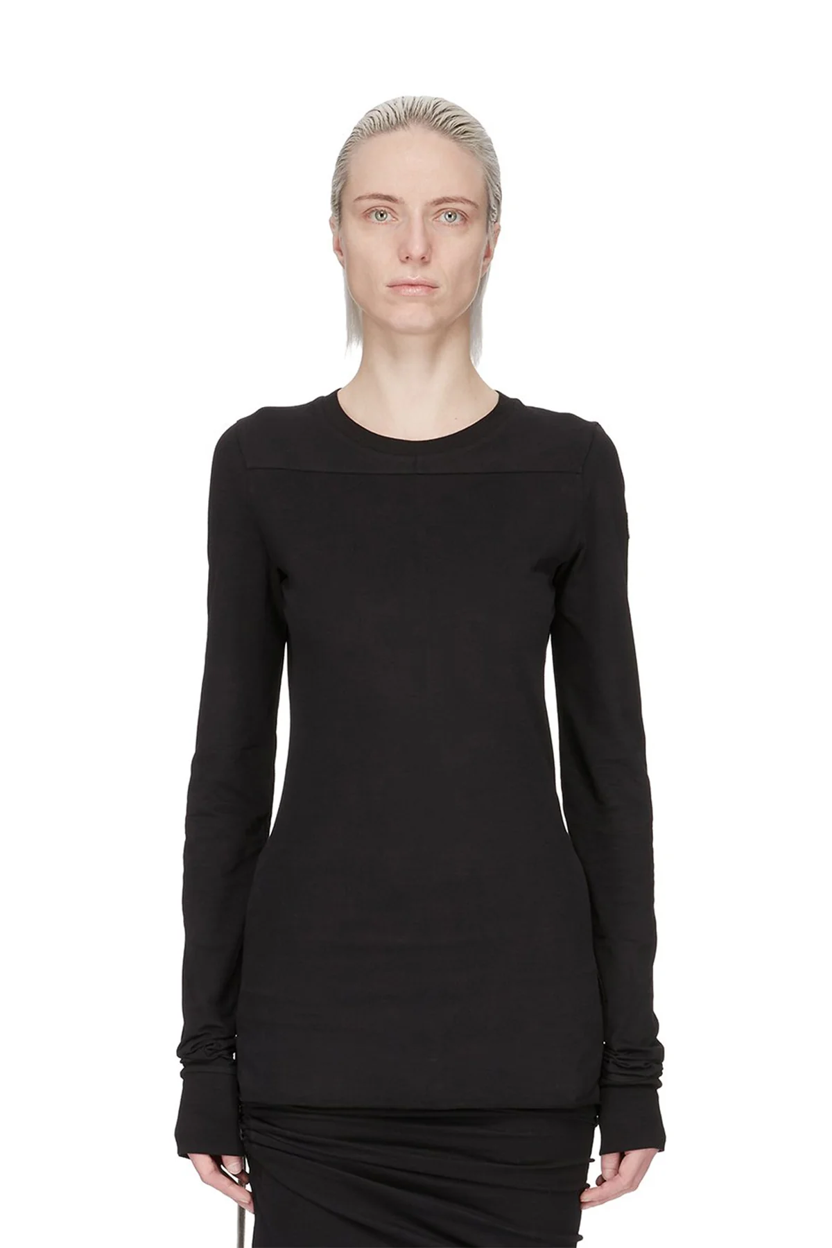 MONCLER + RICK OWENS | WOMEN'S GIRDER LONG SLEEVE TEE - Image 2