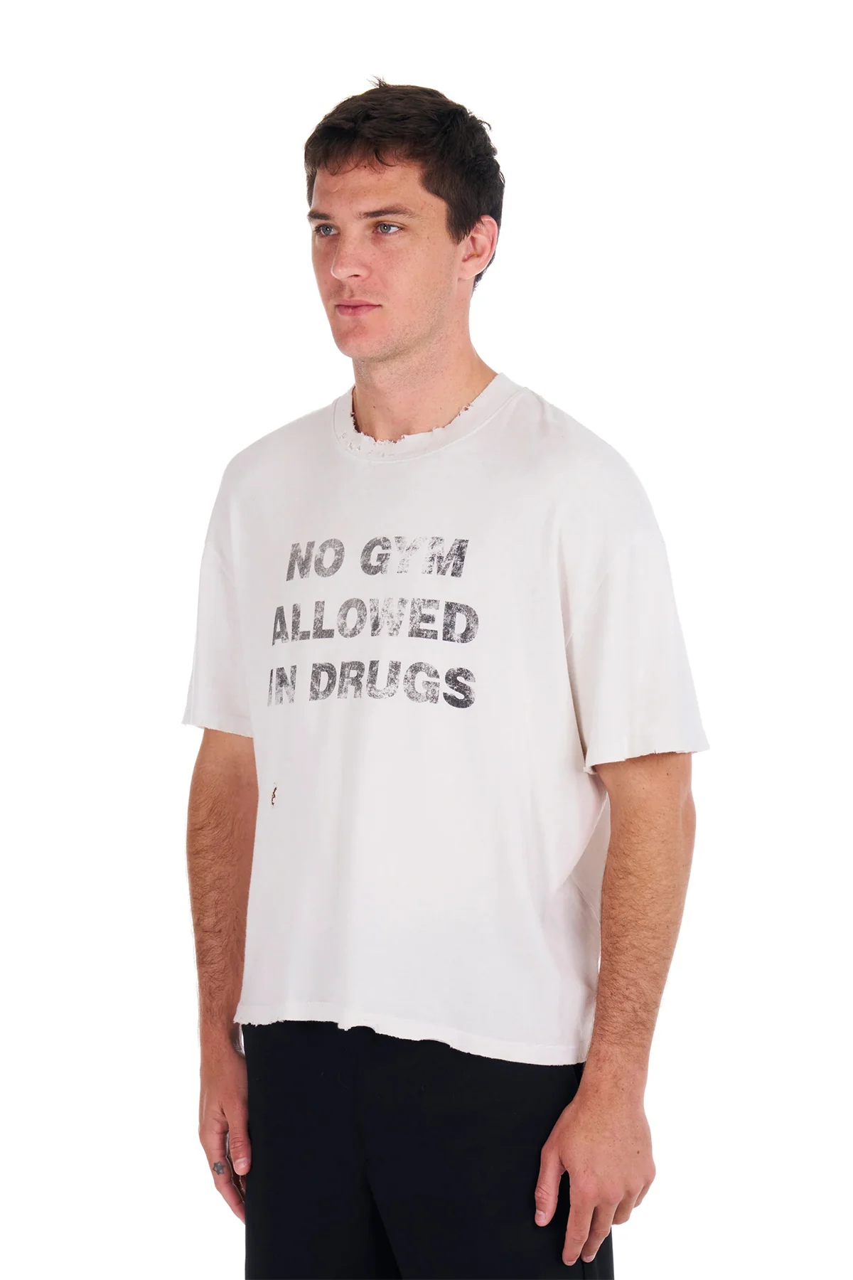 NAHMIAS | NO GYM ALLOWED BOXY T-SHIRT - Image 2