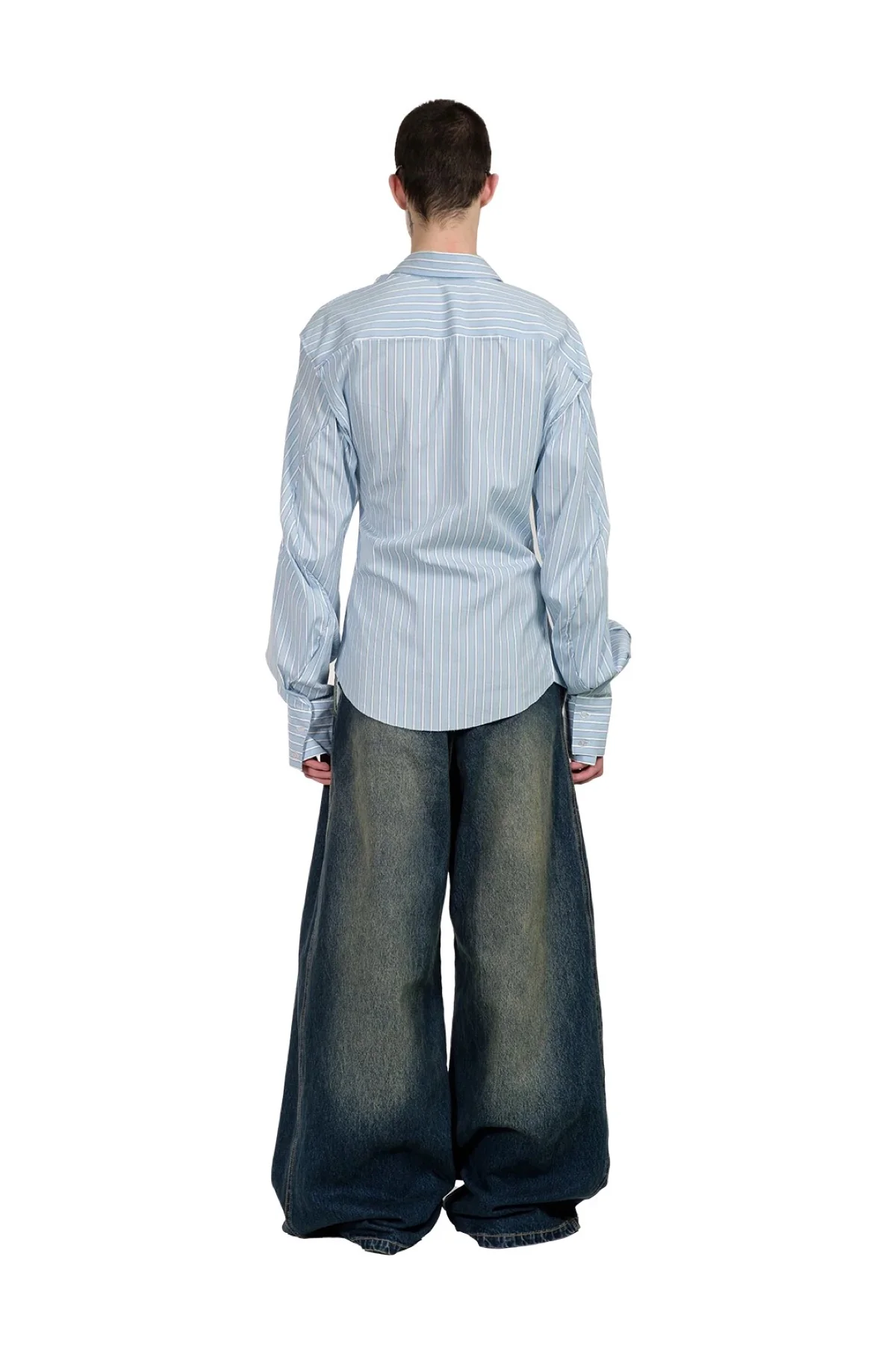 Natasha Zinko | Twisted Double Cotton Shirt - Image 3