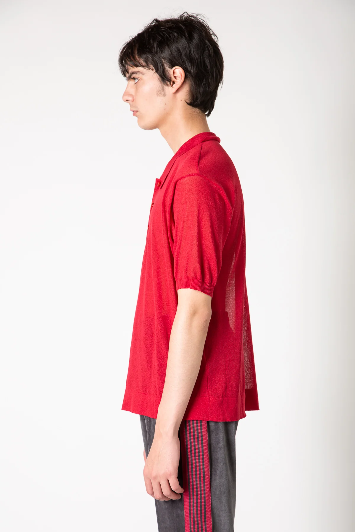 NEEDLES | POLO SWEATER - Image 3