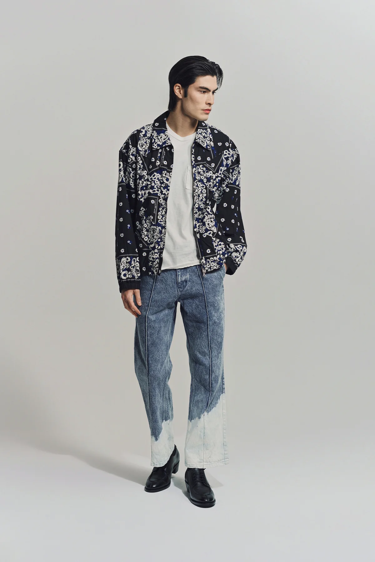 NOMARHYTHM TEXTILE | DYG PATCHWORK BLOUSON