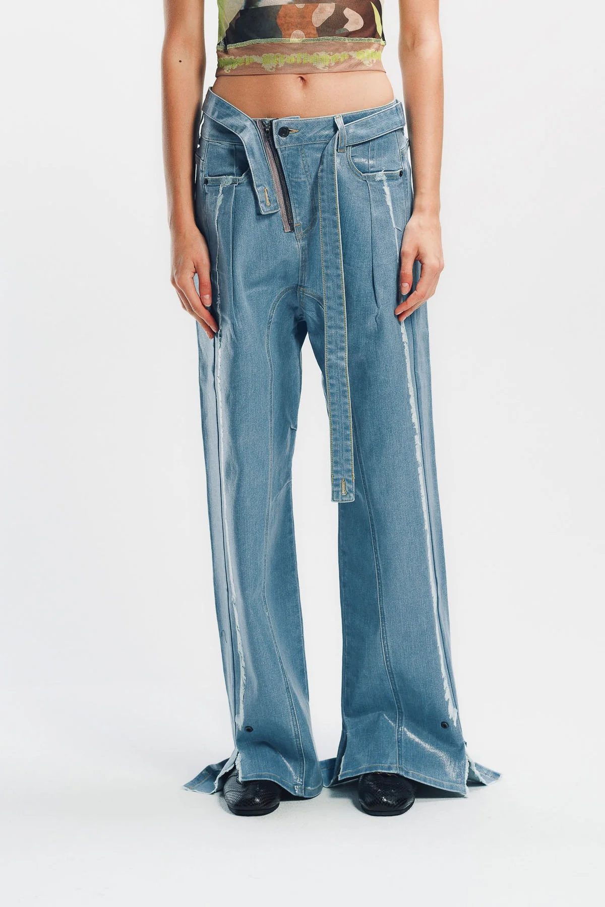 OTTOLINGER | GLAZED BAGGY JEANS - Image 2