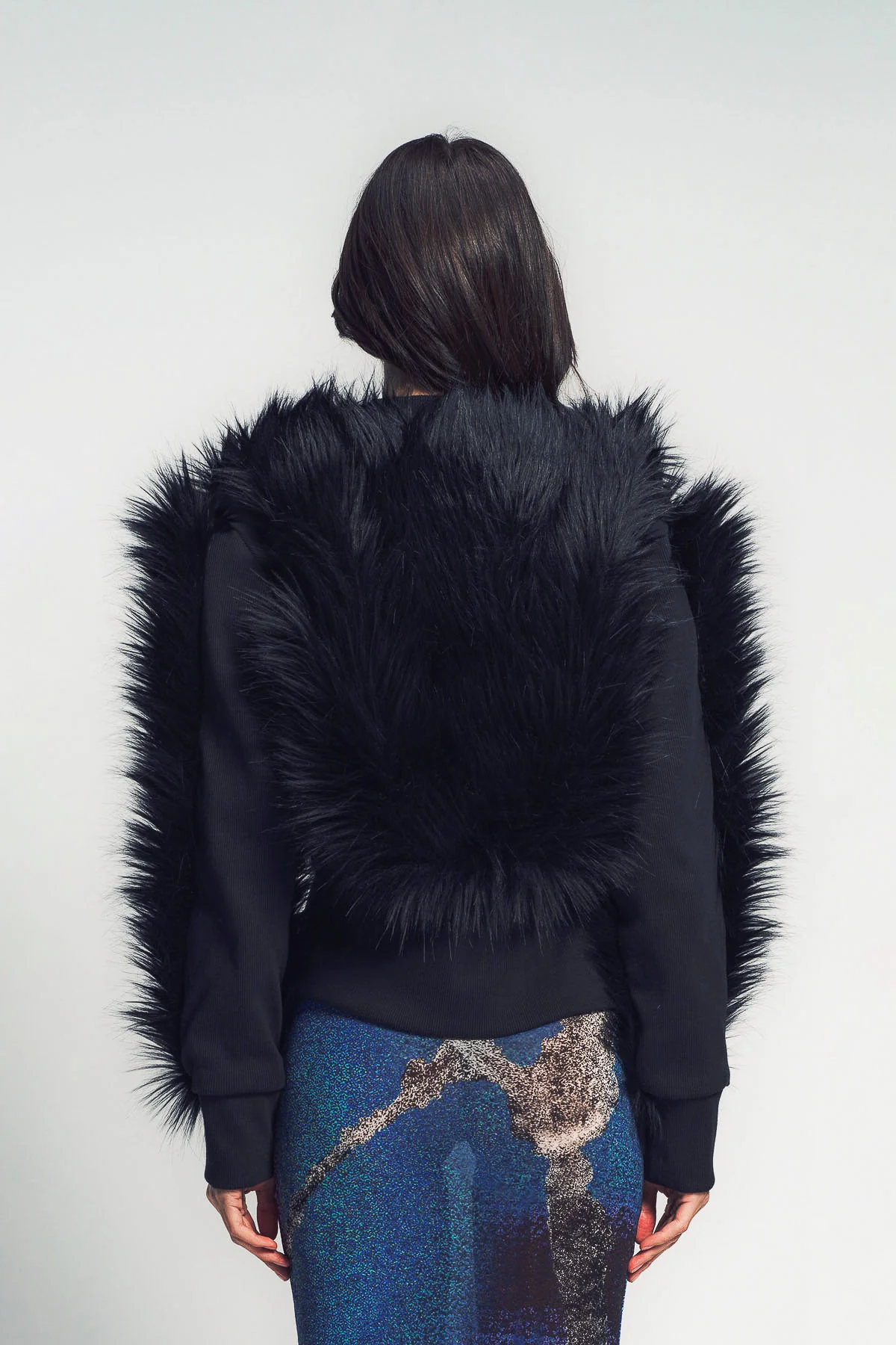PAULA CANOVAS DEL VAS | FAUX FUR JACKET - Image 4