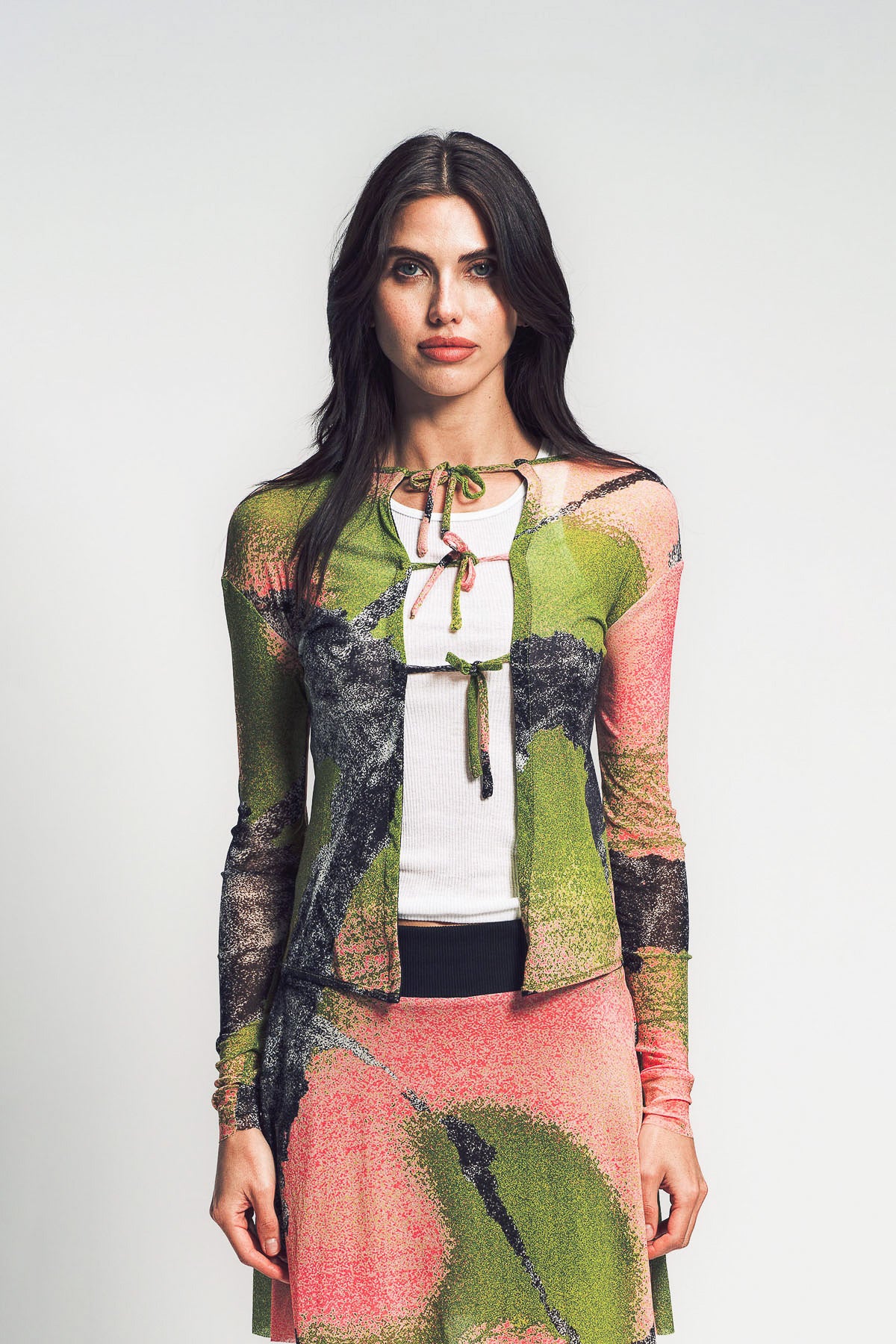 PAULA CANOVAS DEL VAS | RIBBON CARDIGAN - Image 2