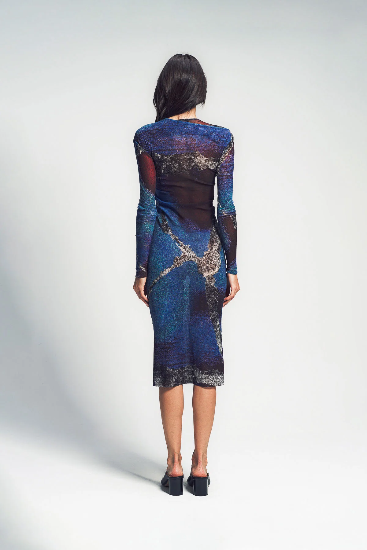 PAULA CANOVAS DEL VAS | ZIGZAG NECKLINE DRESS - Image 4