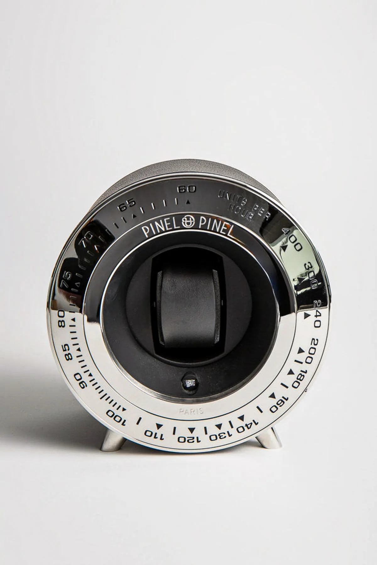 PINEL ET PINEL | TWIN SILVER CALFSKIN WATCH WINDER