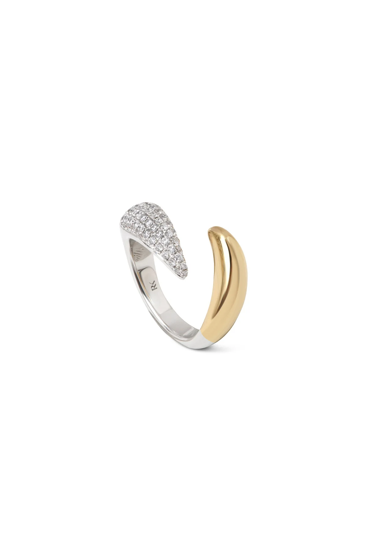 RAINBOW K | DIAMOND DROP RING - Image 2