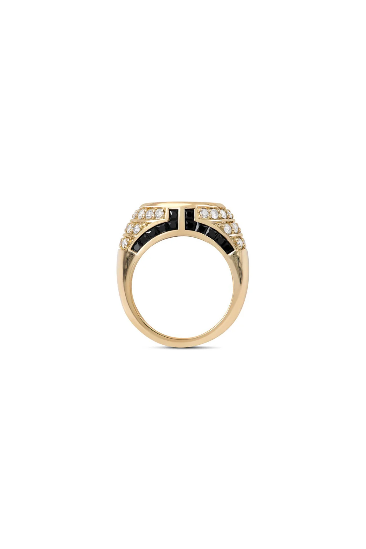 RAINBOW K | LADY BLACK DIAMOND RING - Image 2