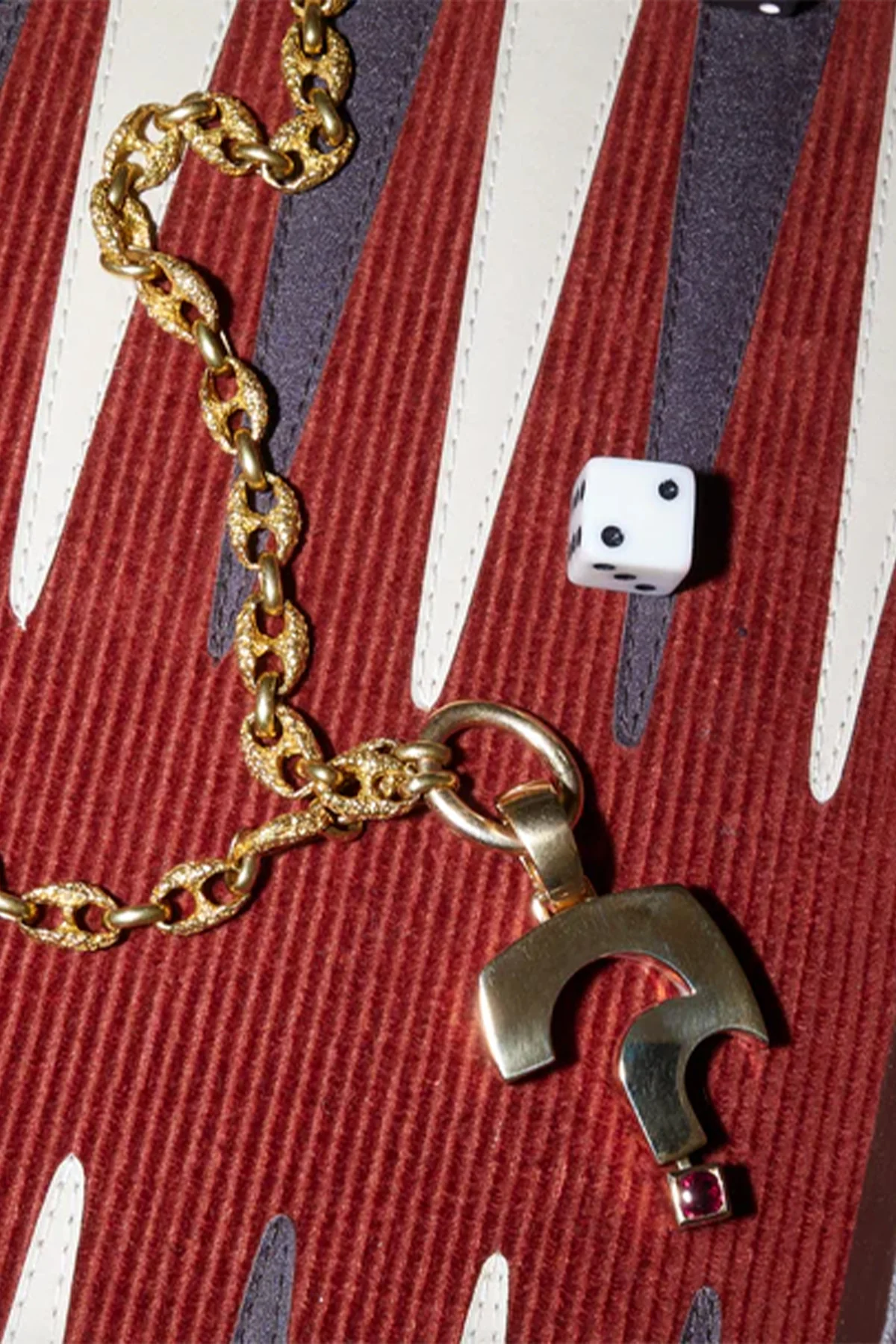 RENATO CIPULLO | RUBY QUESTION PENDANT - Image 2
