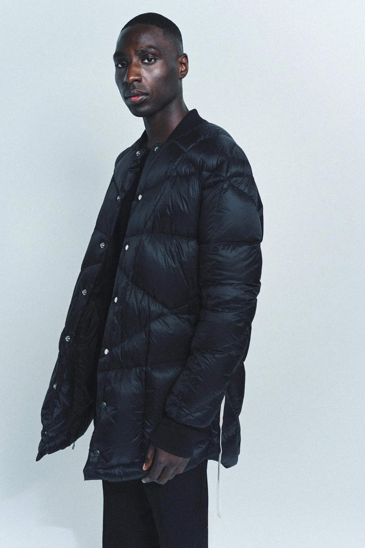 RICK OWENS | CAPPOTTO PIUMINO FLIGHT LINER JACKET - Image 3