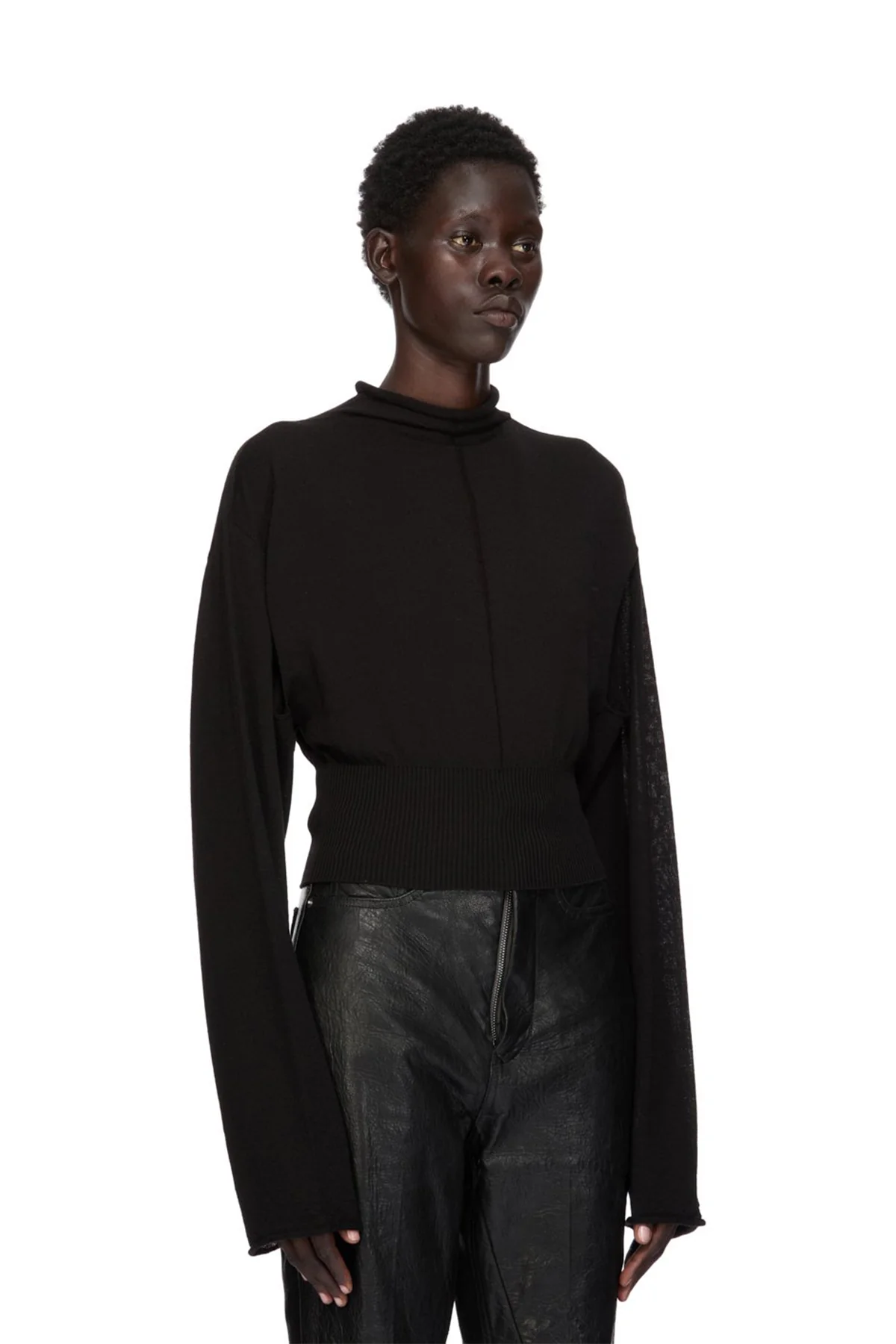 RICK OWENS | CON CROPPED TOP - Image 3