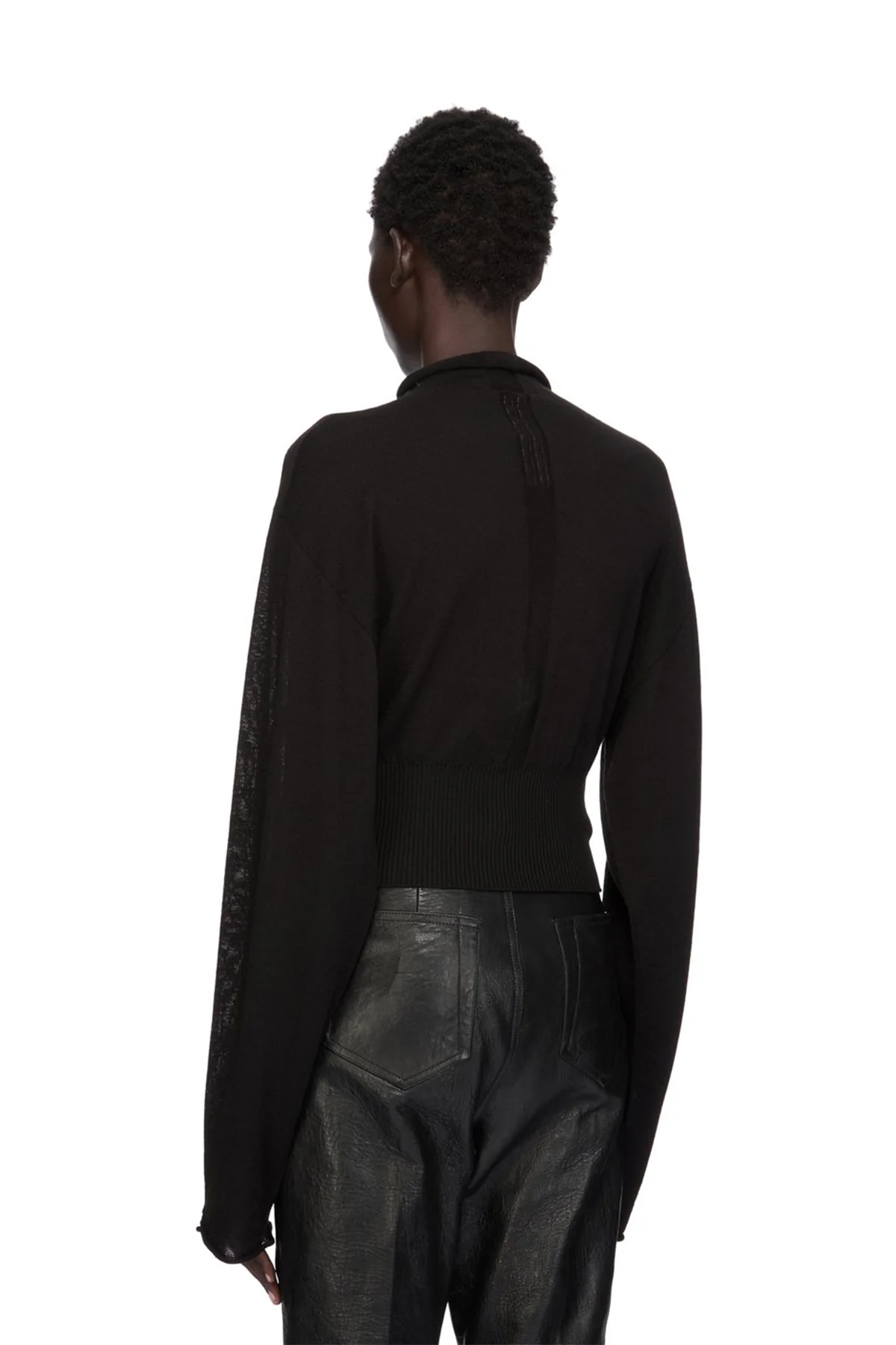 RICK OWENS | CON CROPPED TOP - Image 4
