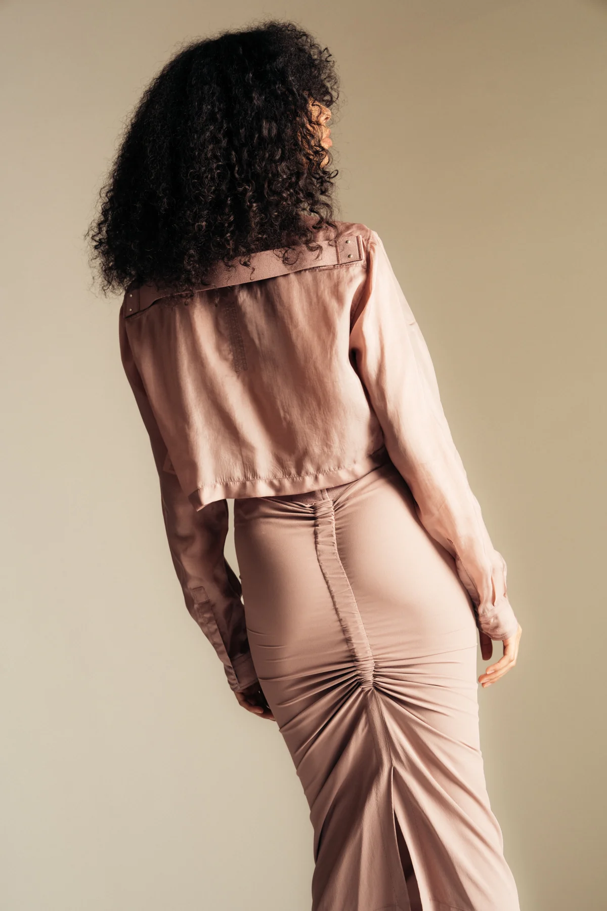 RICK OWENS | CROPPED OUTERSHIRT - Image 4