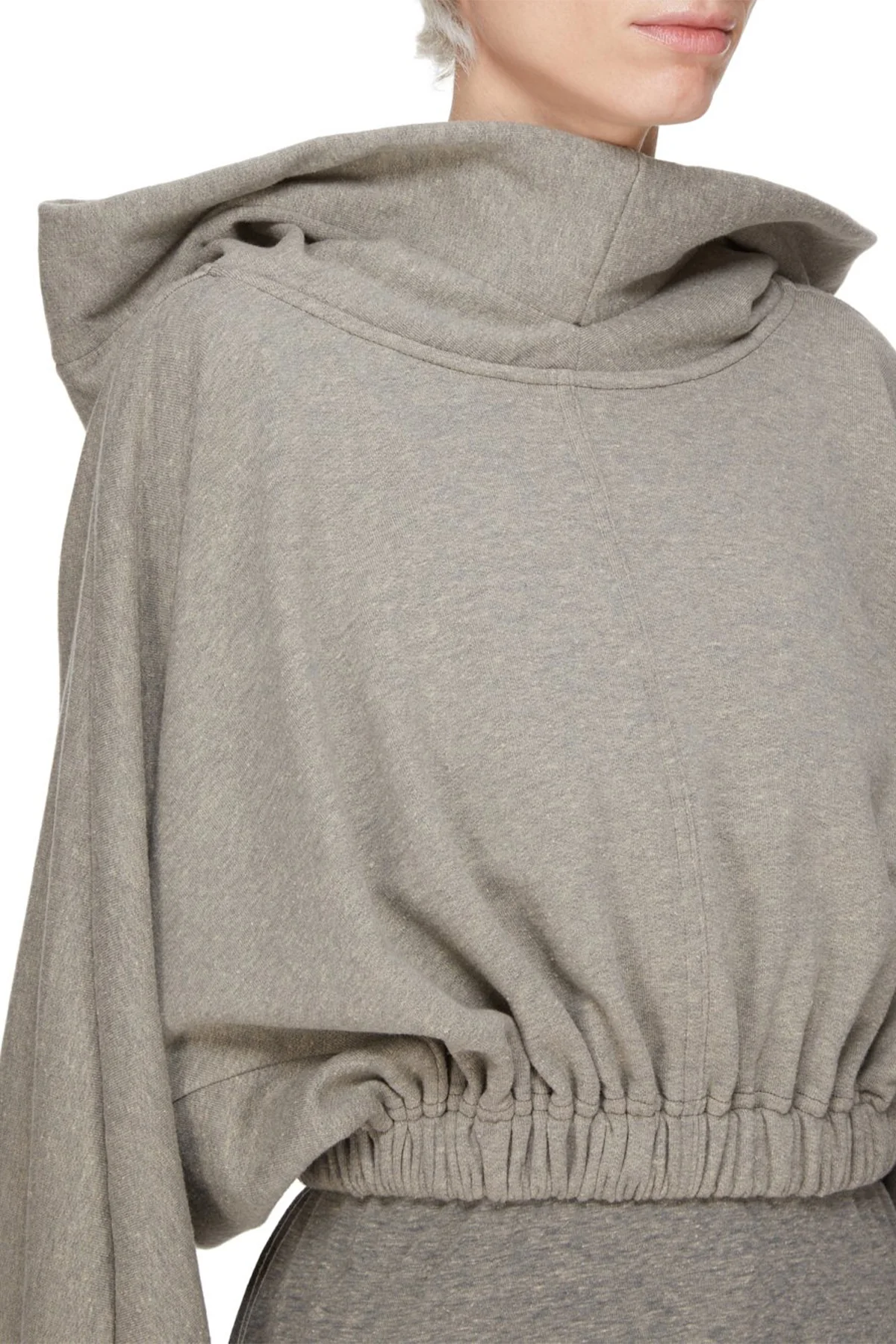 RICK OWENS DRKSHDW | CROPPED HOODED TUNIC - Image 6