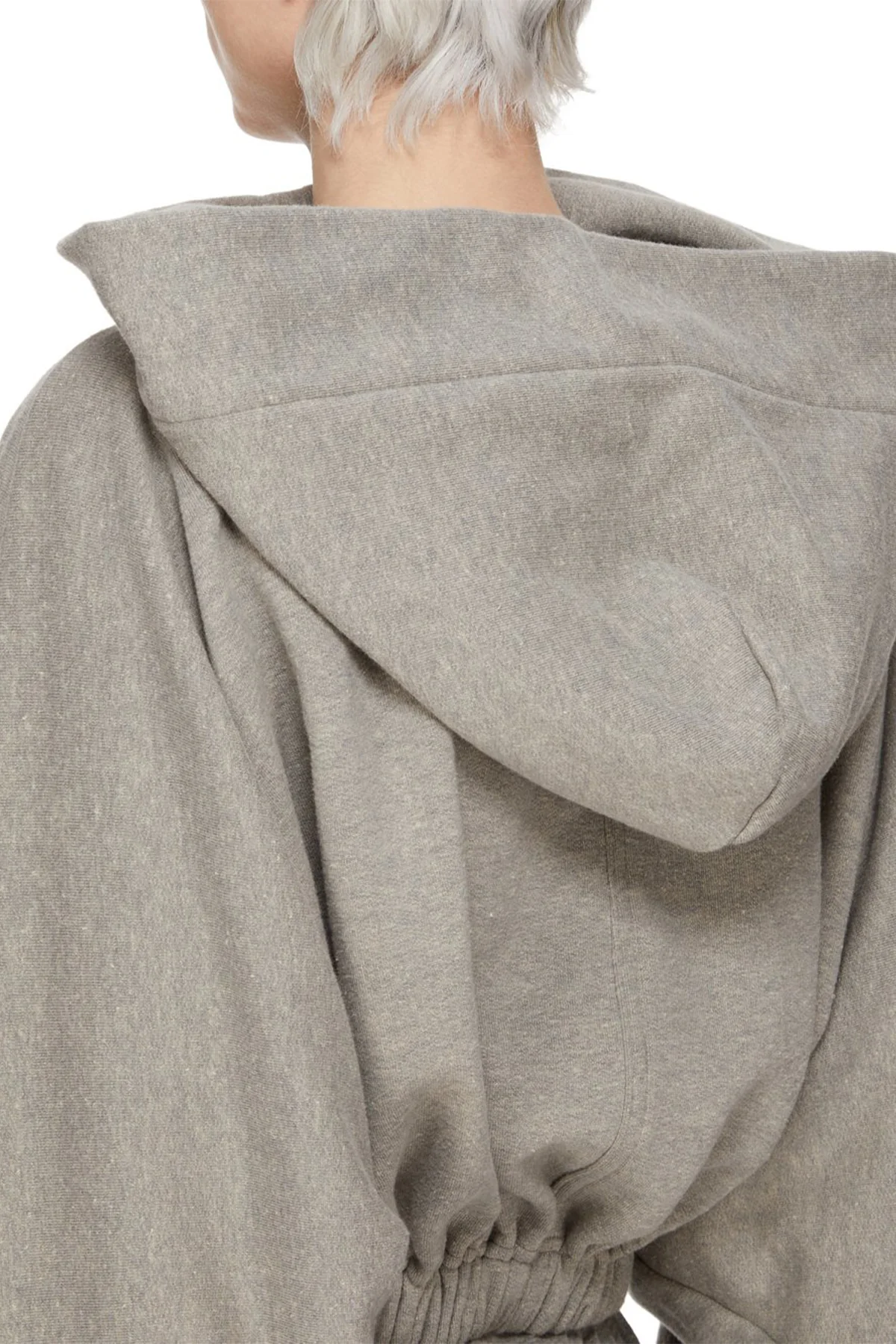 RICK OWENS DRKSHDW | CROPPED HOODED TUNIC - Image 7