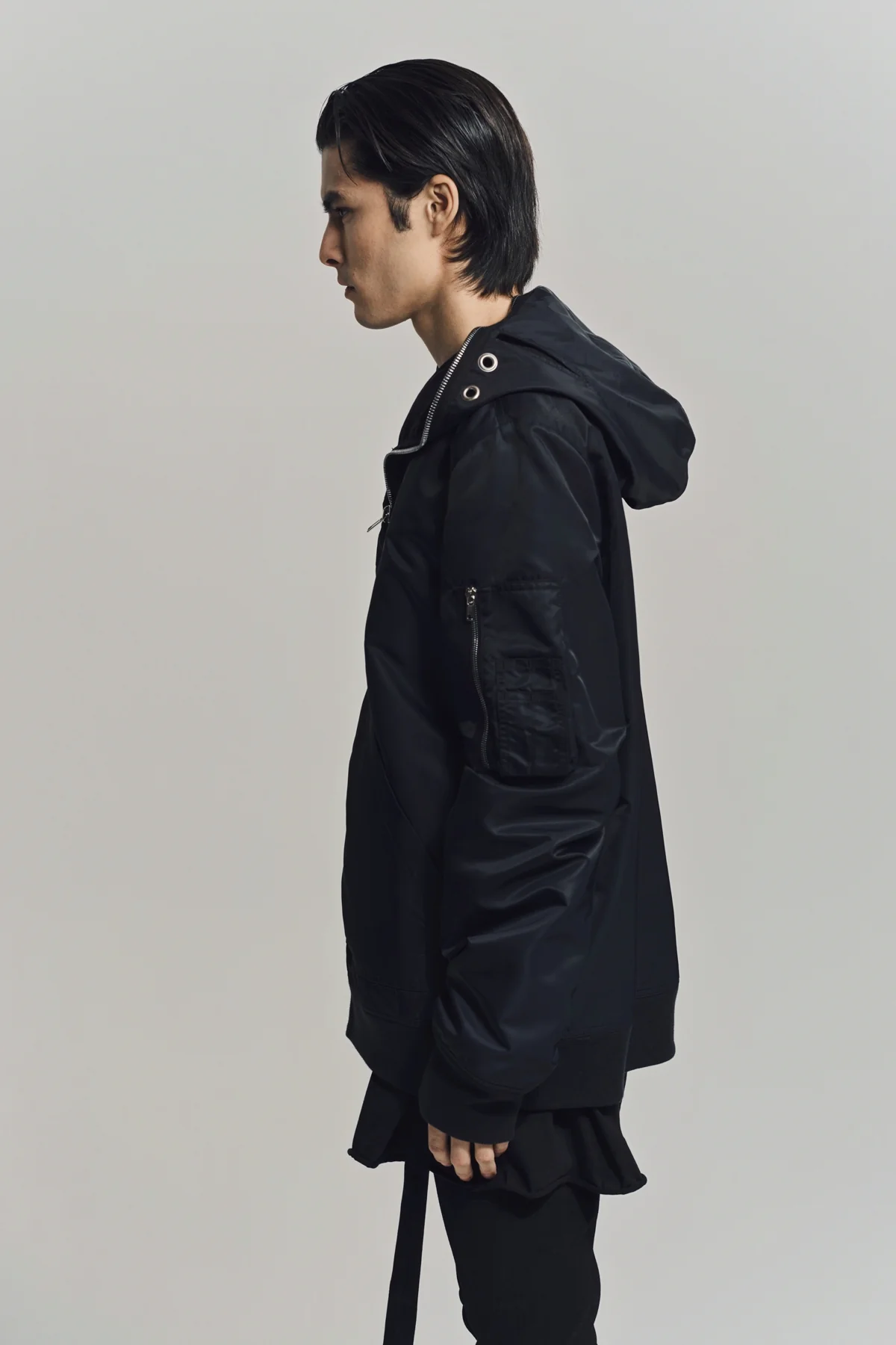 RICK OWENS DRKSHDW | GIMP FLIGHT BOMBER JACKET - Image 3