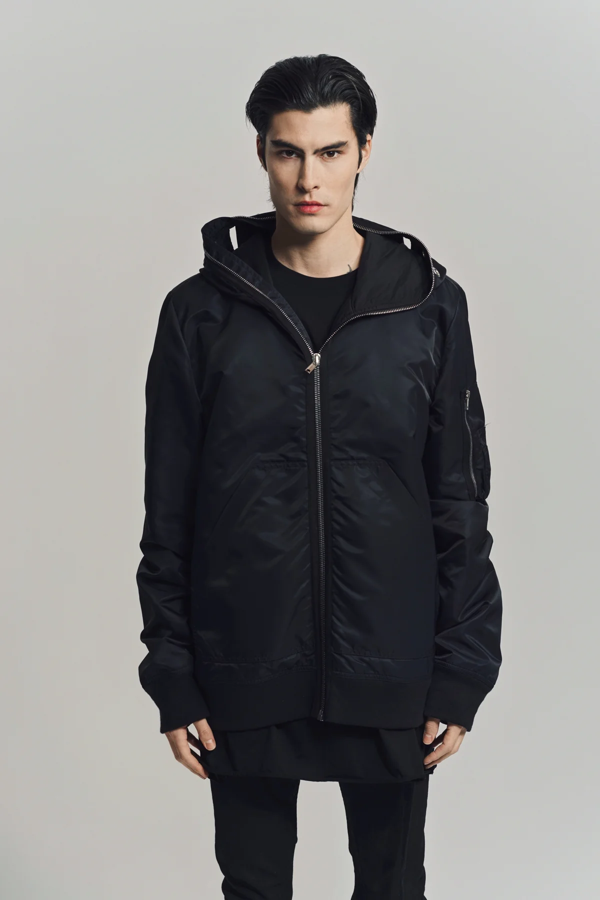 RICK OWENS DRKSHDW | GIMP FLIGHT BOMBER JACKET - Image 4