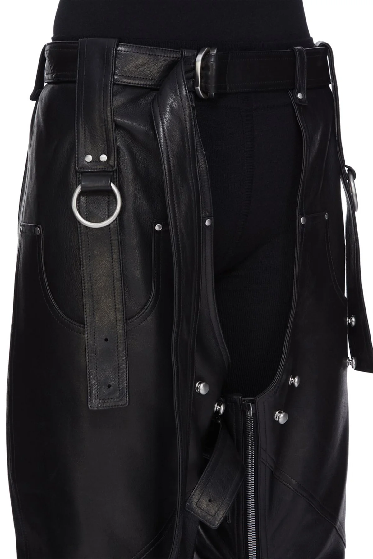 RICK OWENS | LEO PROTHMANN CHAP PANTS - Image 5