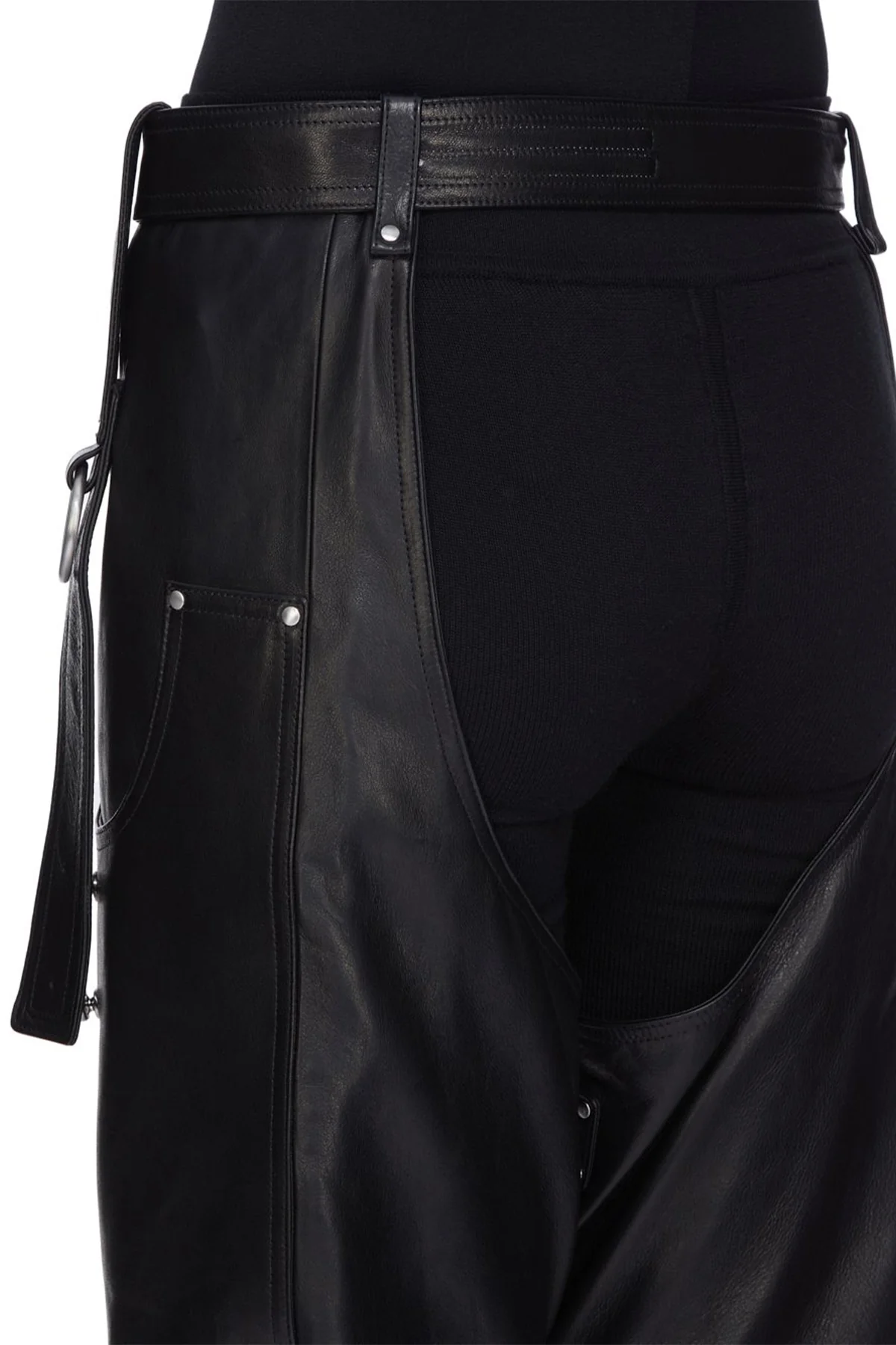 RICK OWENS | LEO PROTHMANN CHAP PANTS - Image 6