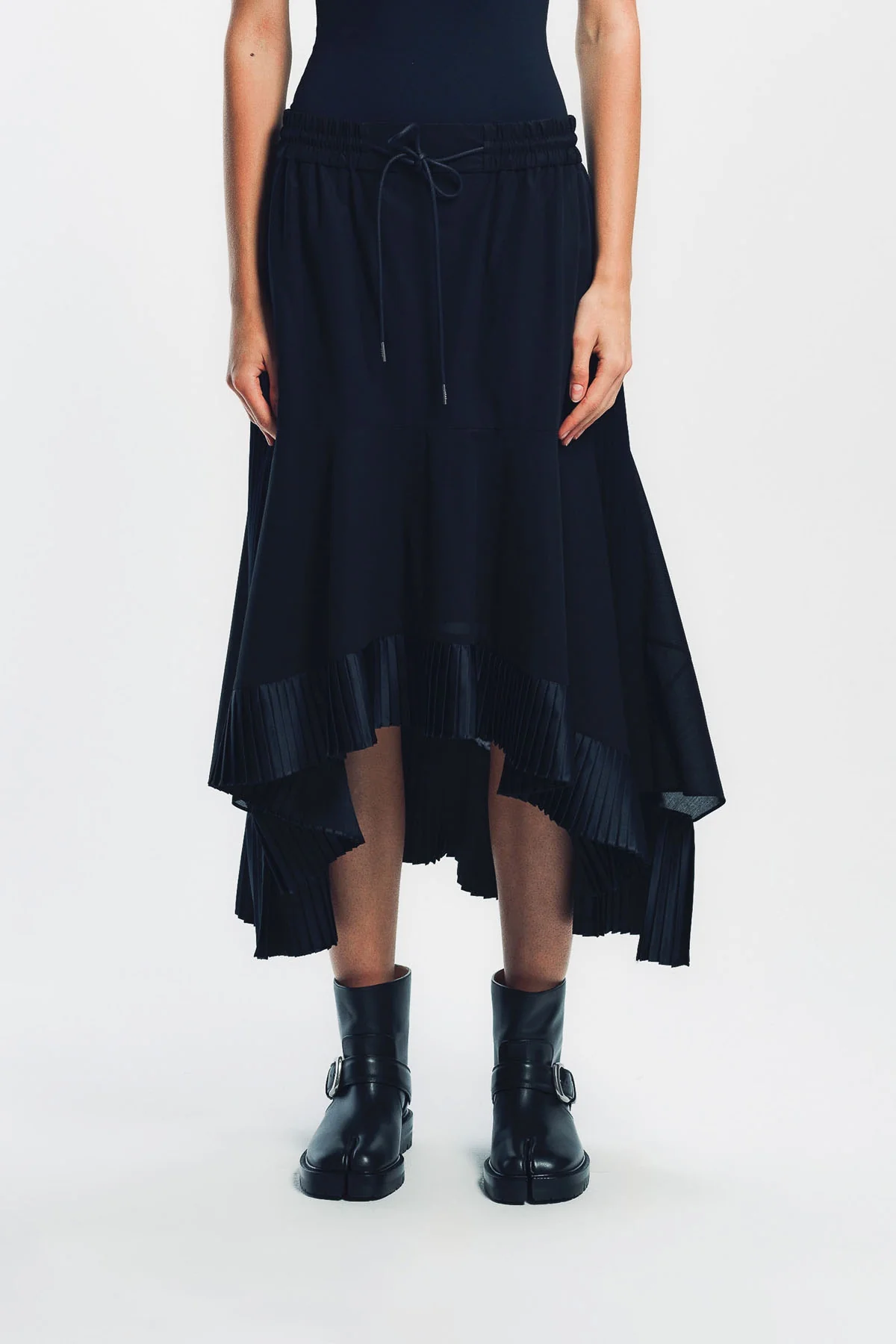 SACAI | BROADCLOTCH SKIRT - Image 2