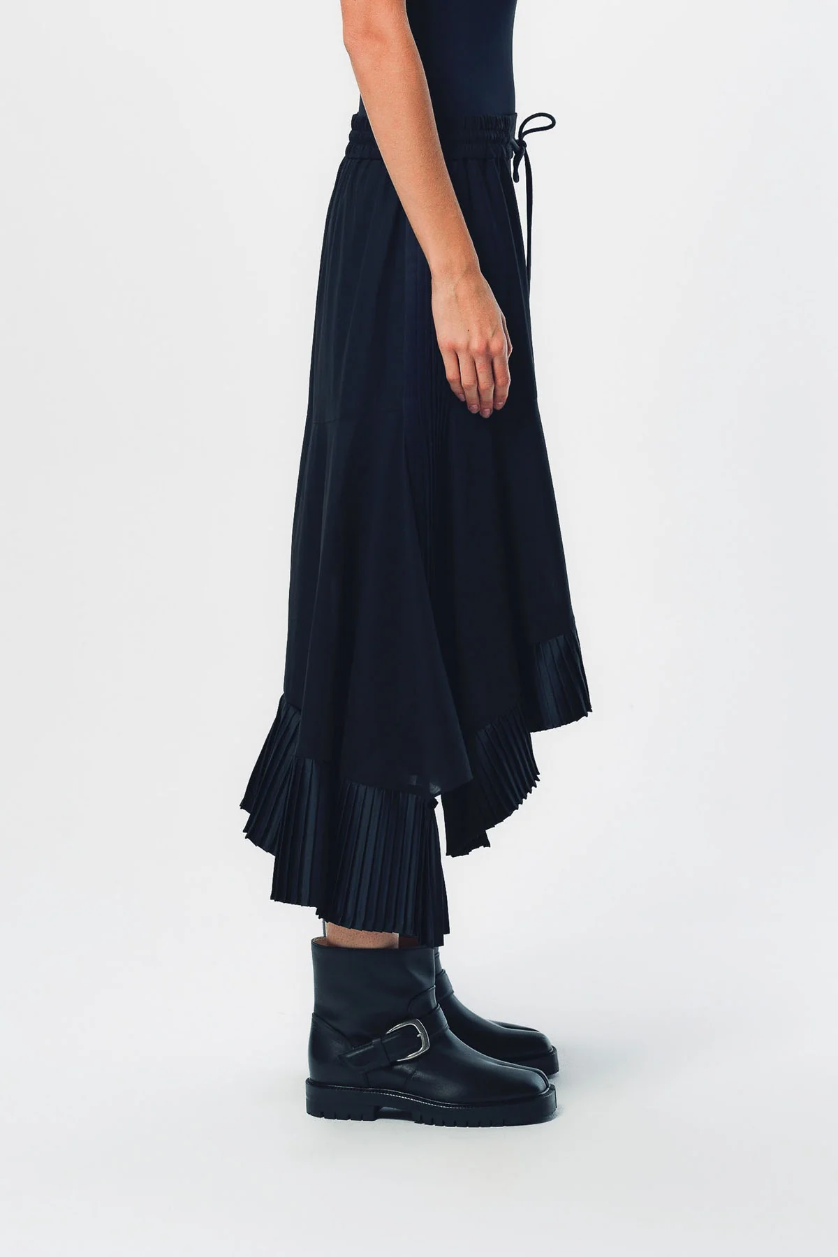 SACAI | BROADCLOTCH SKIRT - Image 5
