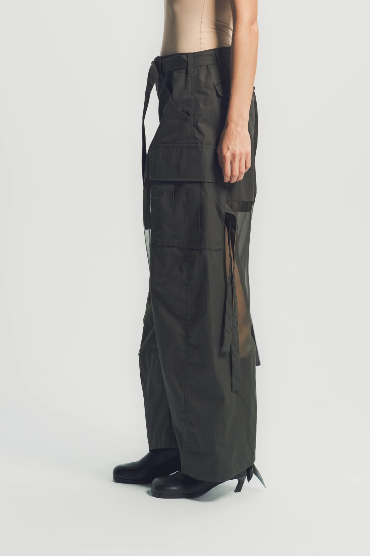 SACAI | COTTON COATING PANTS - Image 3