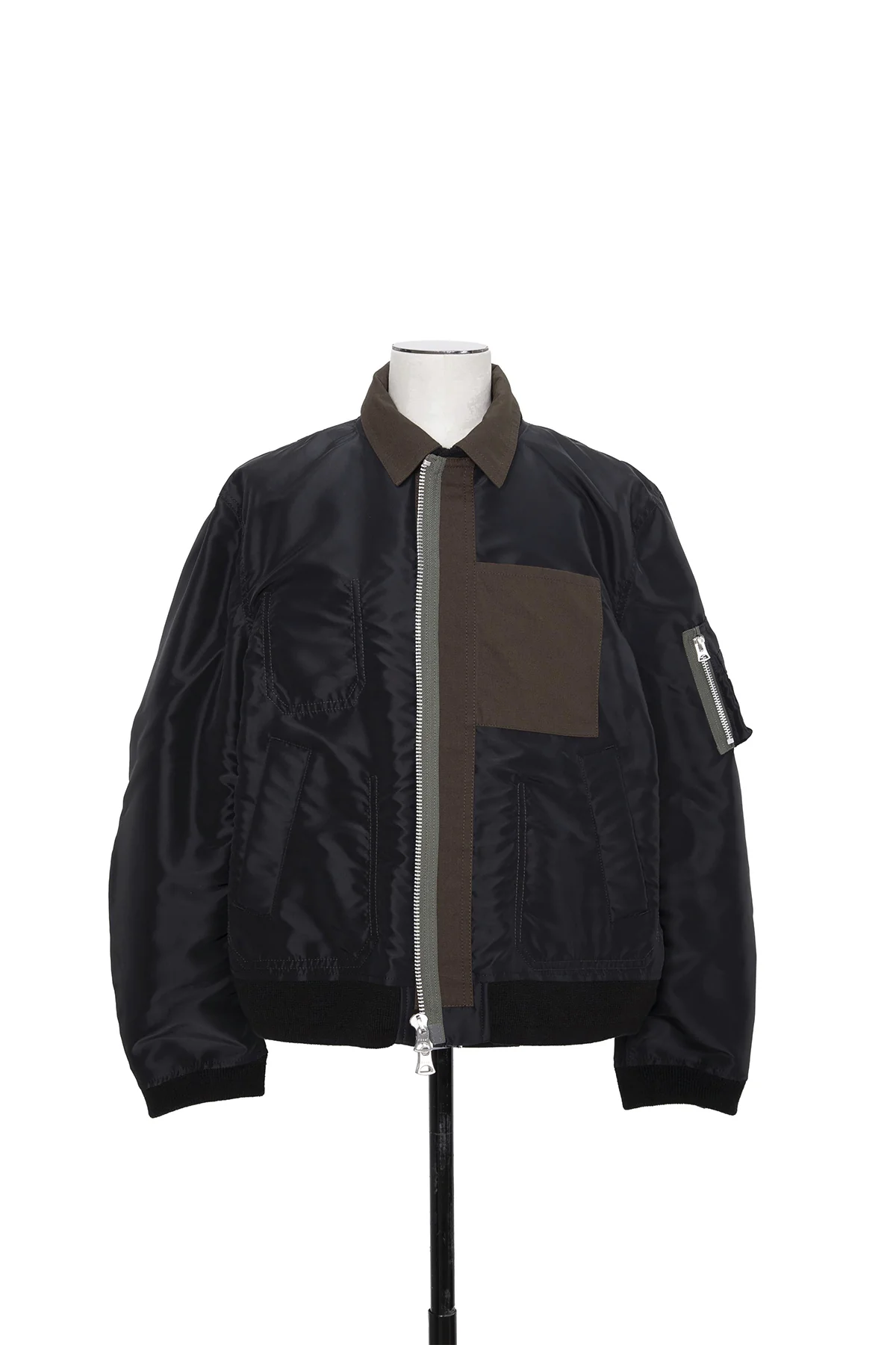 SACAI | Nylon Twill x Rip Stop Reversible Blouson - Image 6