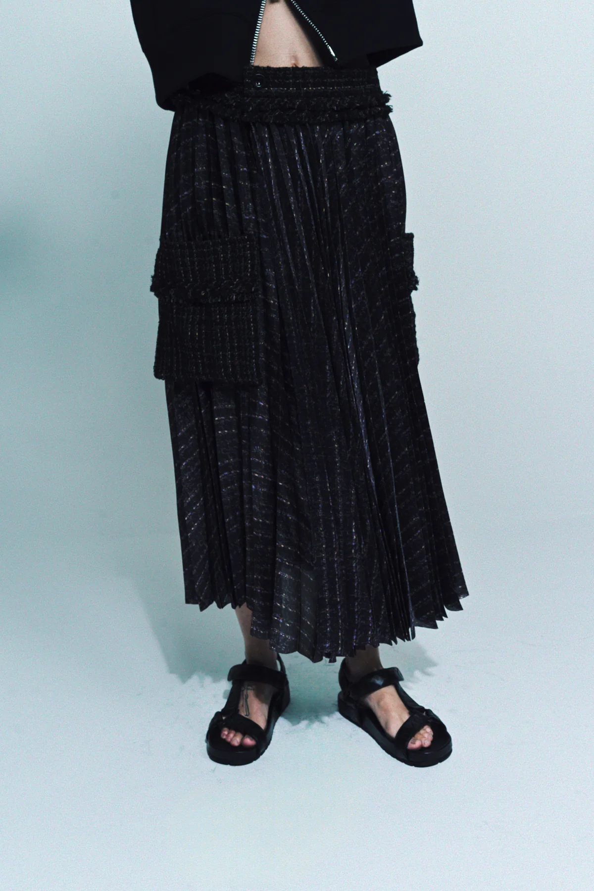 SACAI | TWEED SKIRT - Image 2