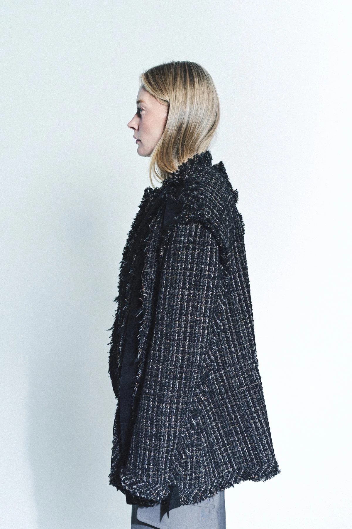 SACAI | TWEED WOOL JACKET - Image 3