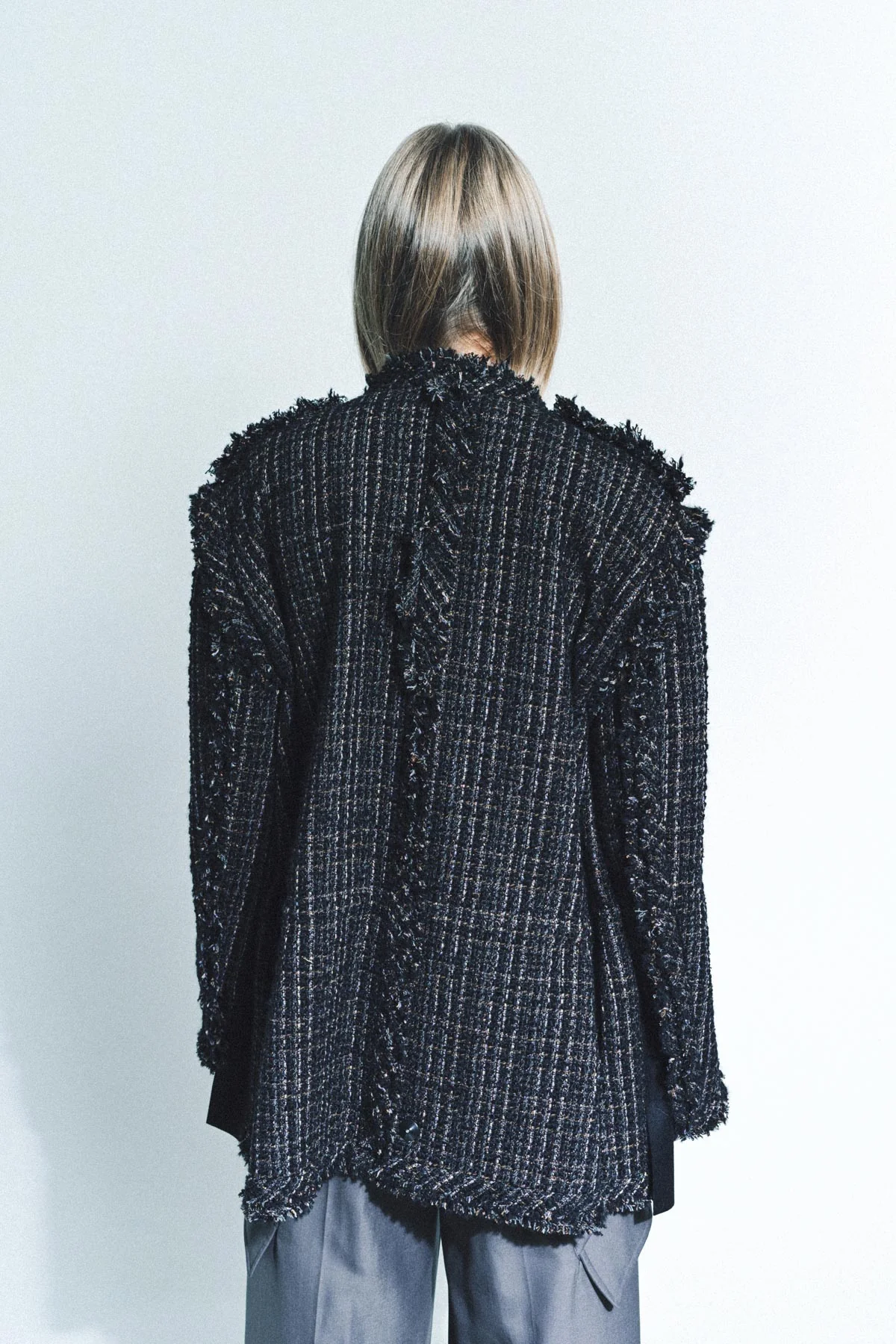 SACAI | TWEED WOOL JACKET - Image 4