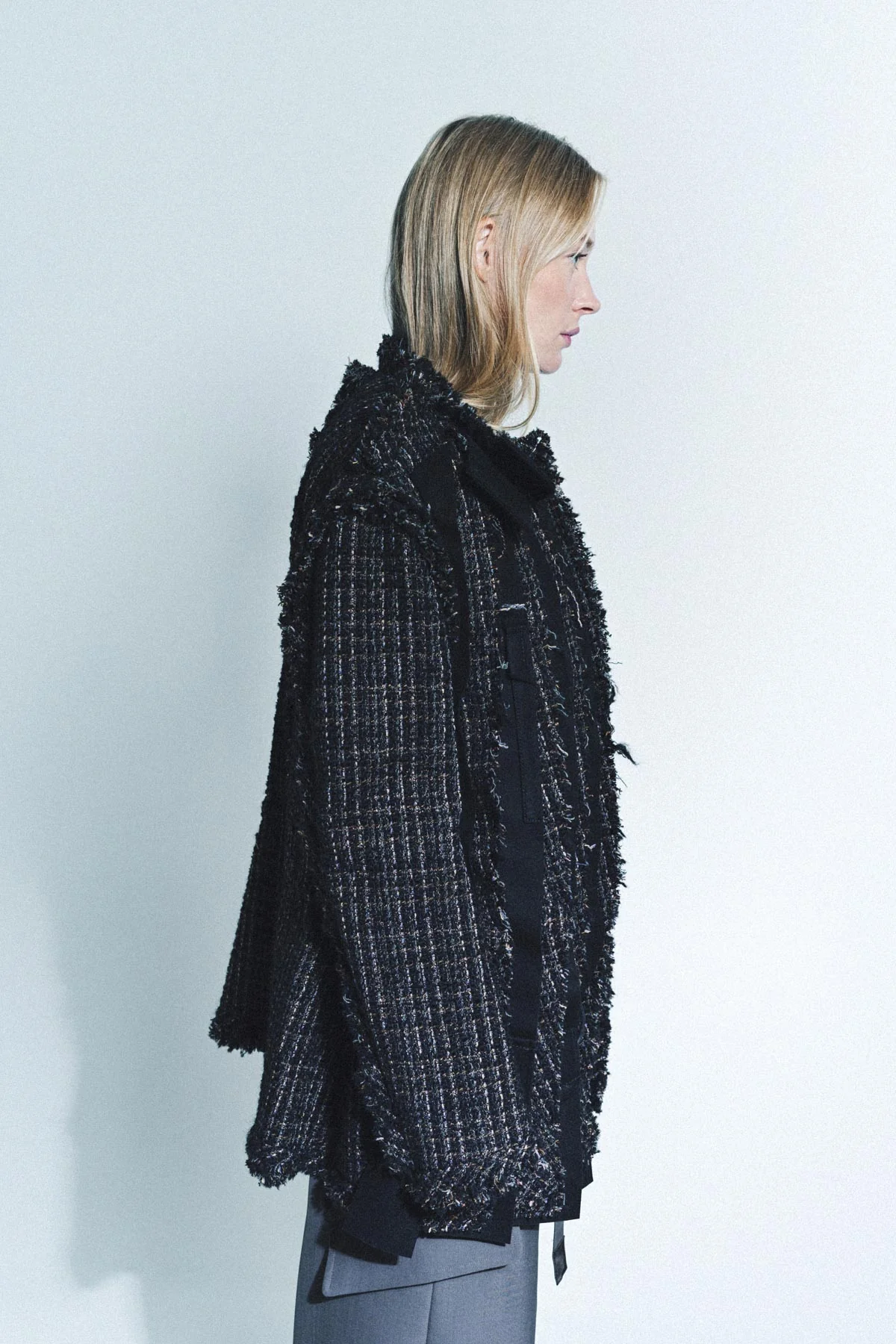 SACAI | TWEED WOOL JACKET - Image 5