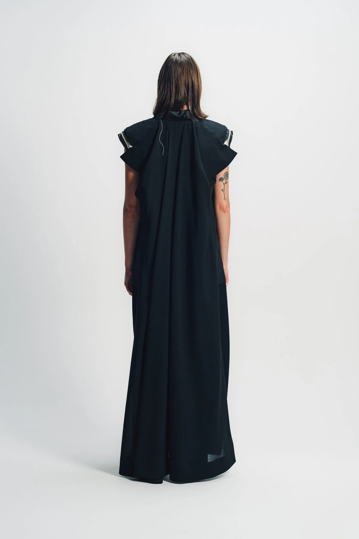 SACAI | WOOL ORGANZA VEST - Image 4