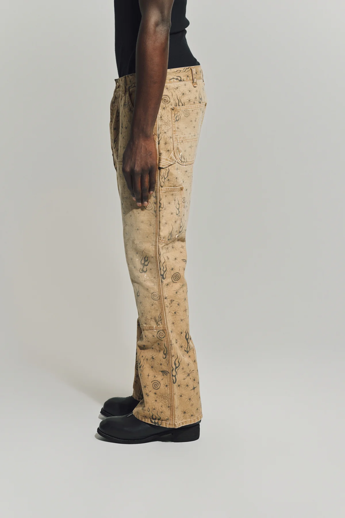 SAINT MICHAEL | DR. WOO DOUBLE KNEE PANTS - Image 3