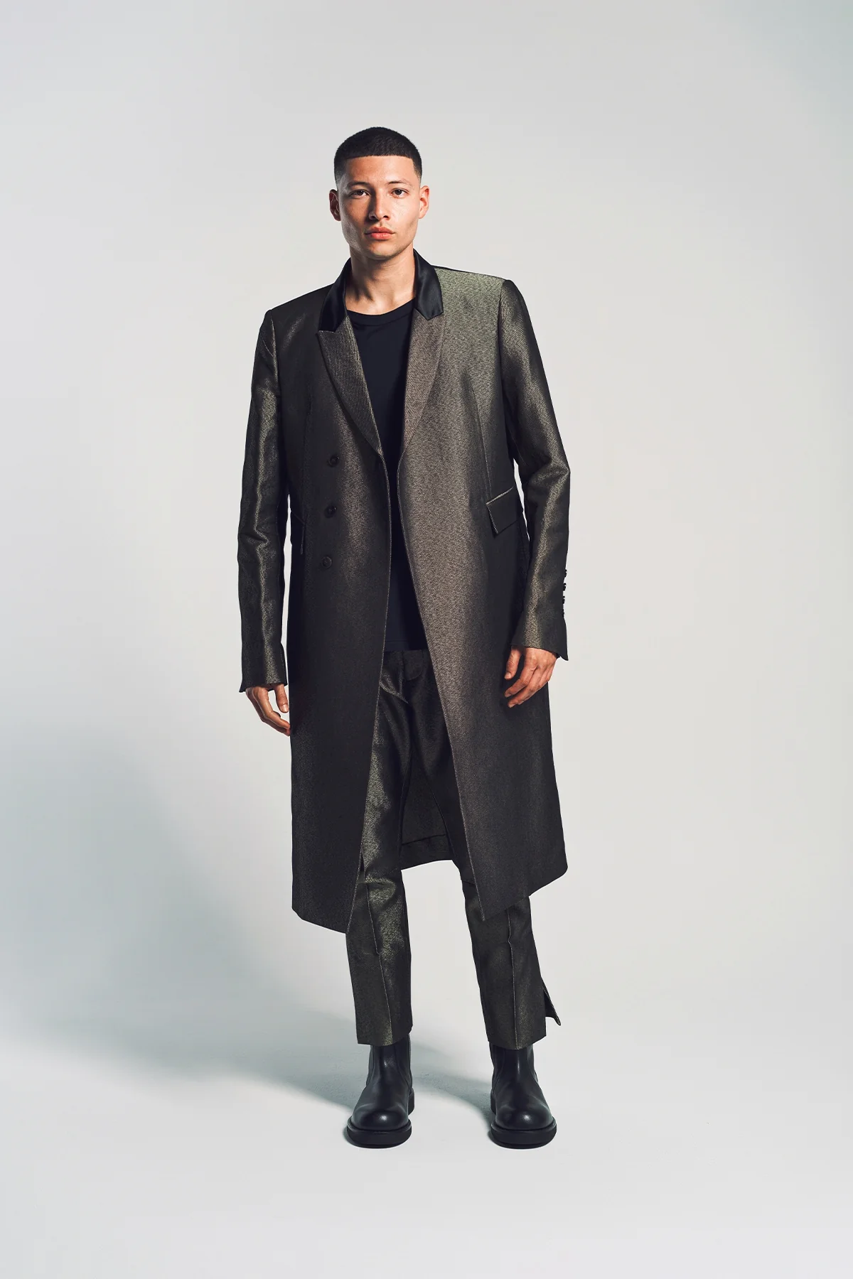 SAPIO | DENIM SUIT PANTS