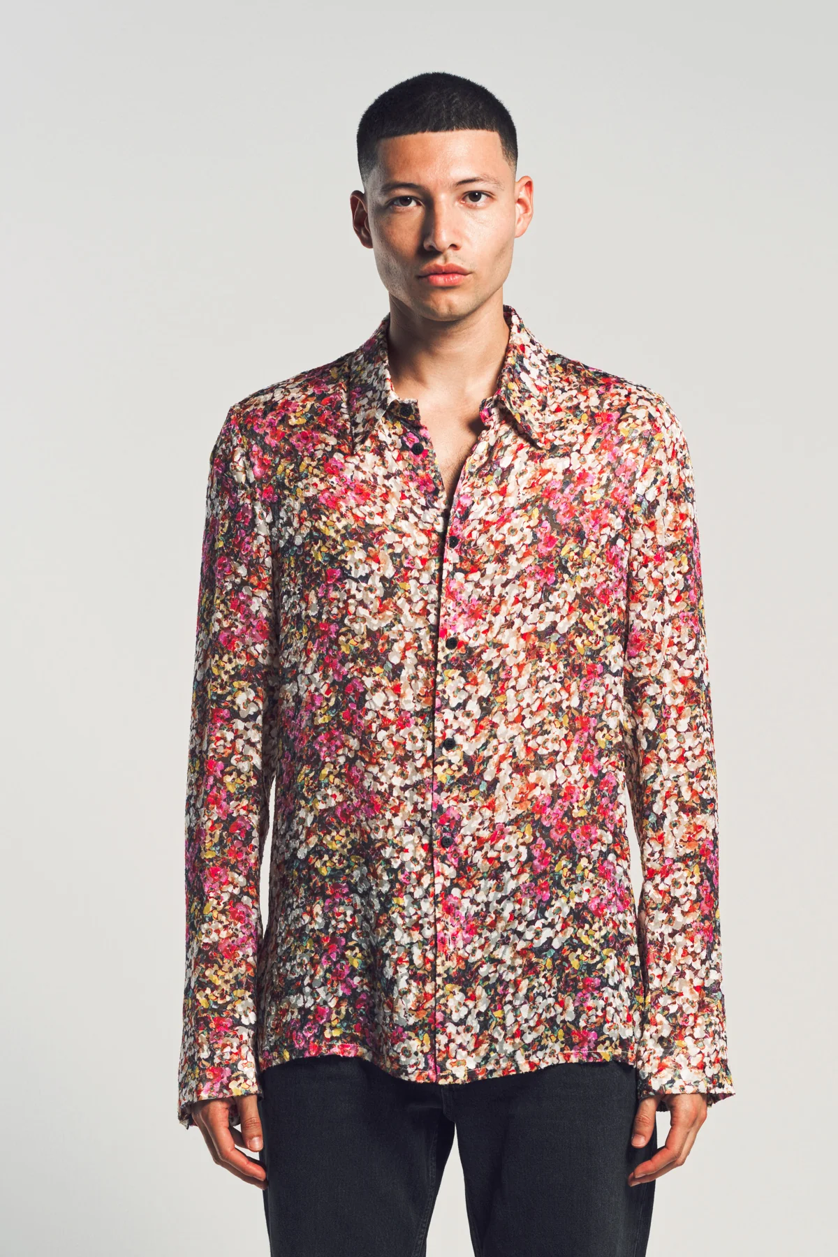 SAPIO | FLORAL LONG SLEEVE SHIRT - Image 2