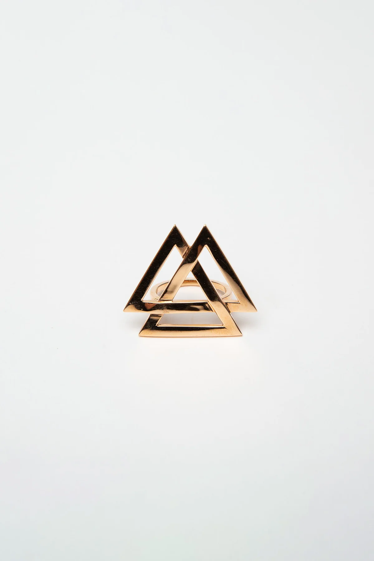 SARAH JANE WILDE | BLACK STAR TRIPLE TRIANGLE RING