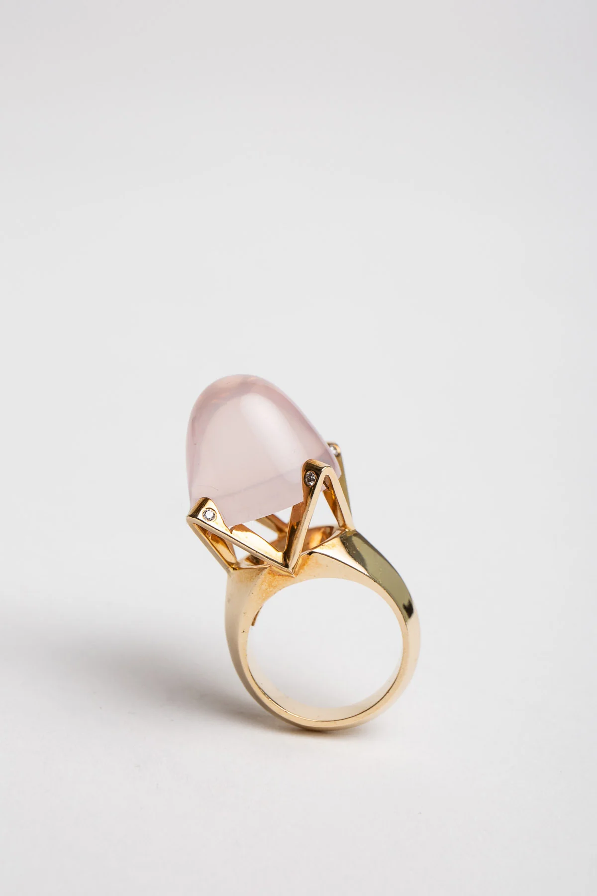 SARAH JANE WILDE | ROSE QUARTZ RING - Image 2
