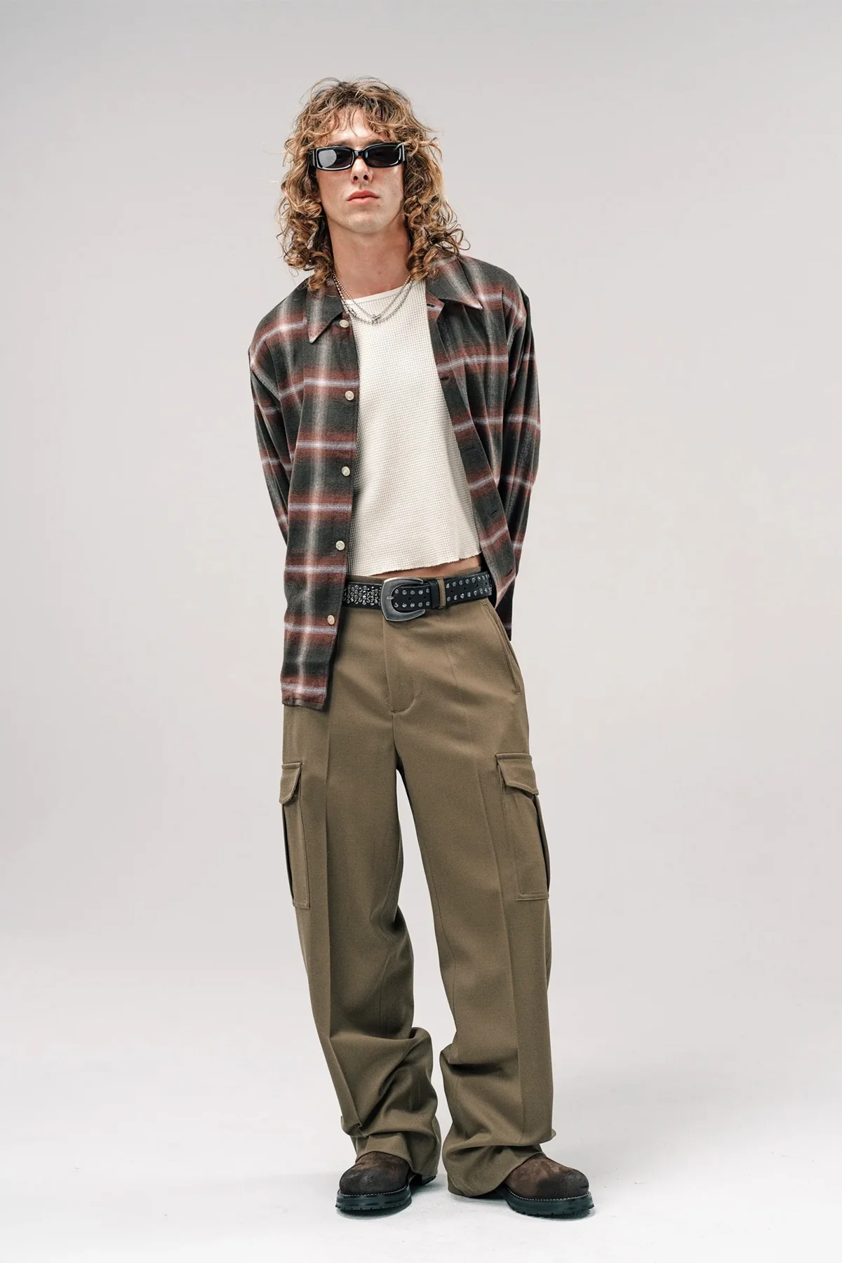 SECOND/LAYER | LOGAN OMBRE LONG SLEEVE SHIRT - Image 5