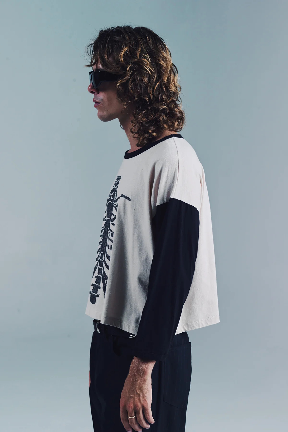 SECOND/LAYER | SHRINE BASEBALL TEE - Image 3