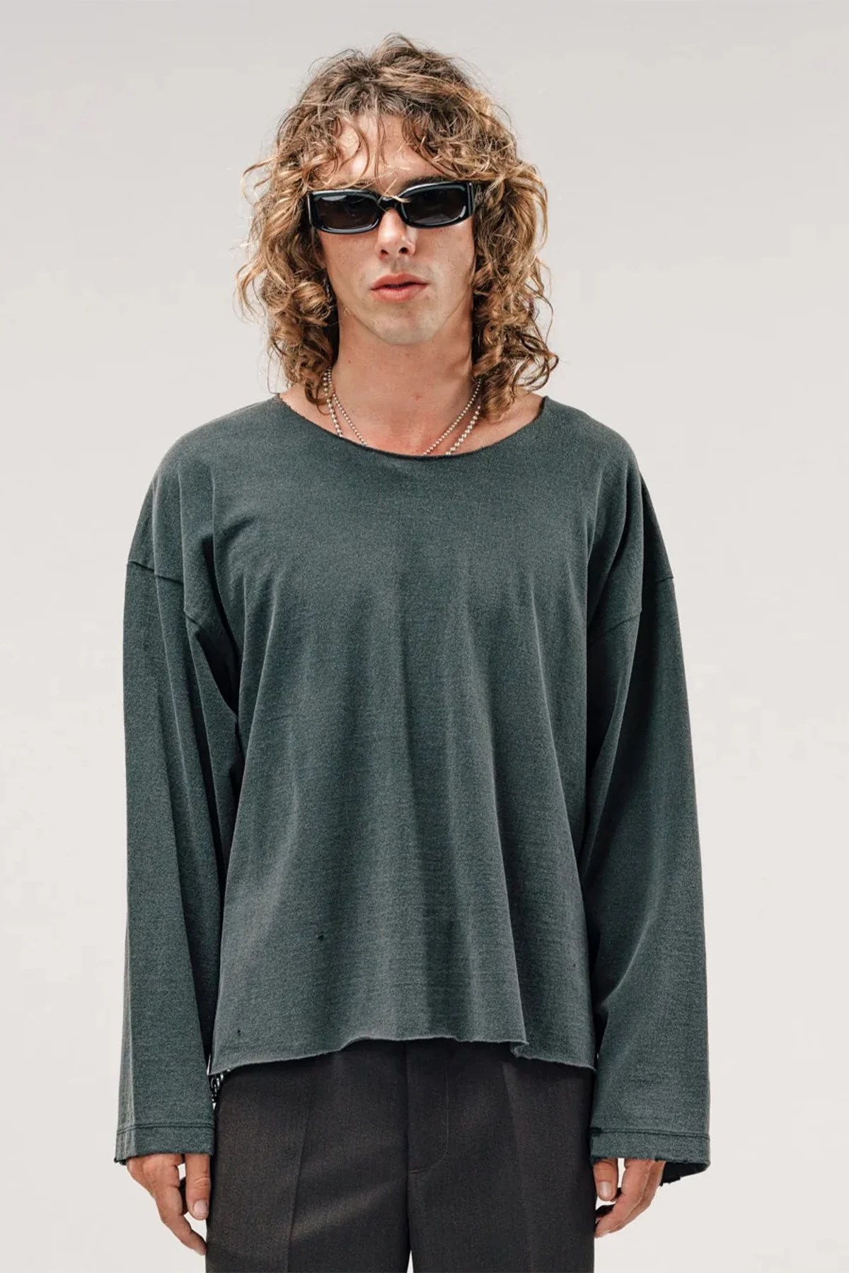 SECOND/LAYER | THRASHER LONG SLEEVE TEE - Image 2