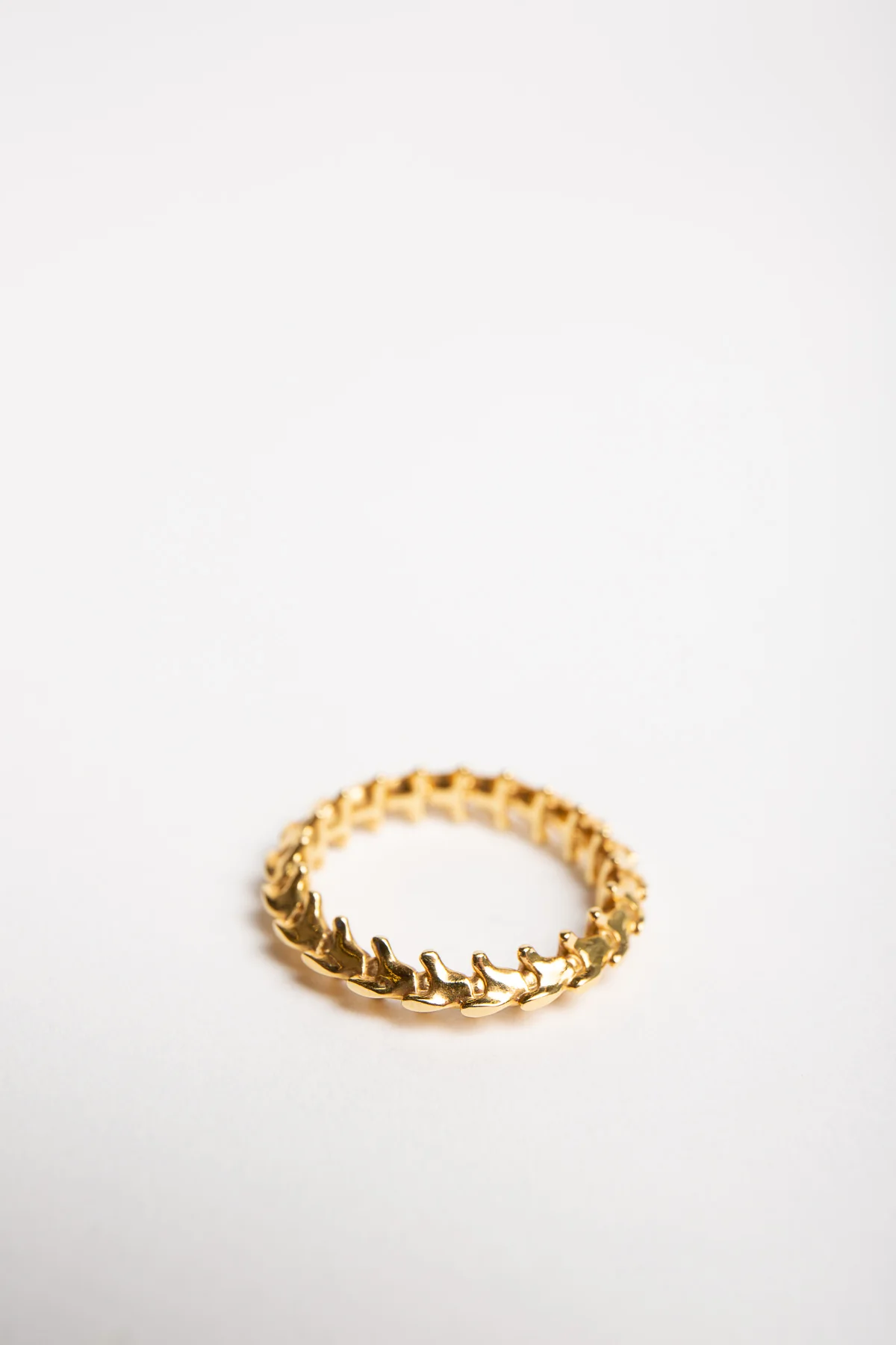 SHAUN LEANE | ROSE GOLD SPINE RING - Image 3