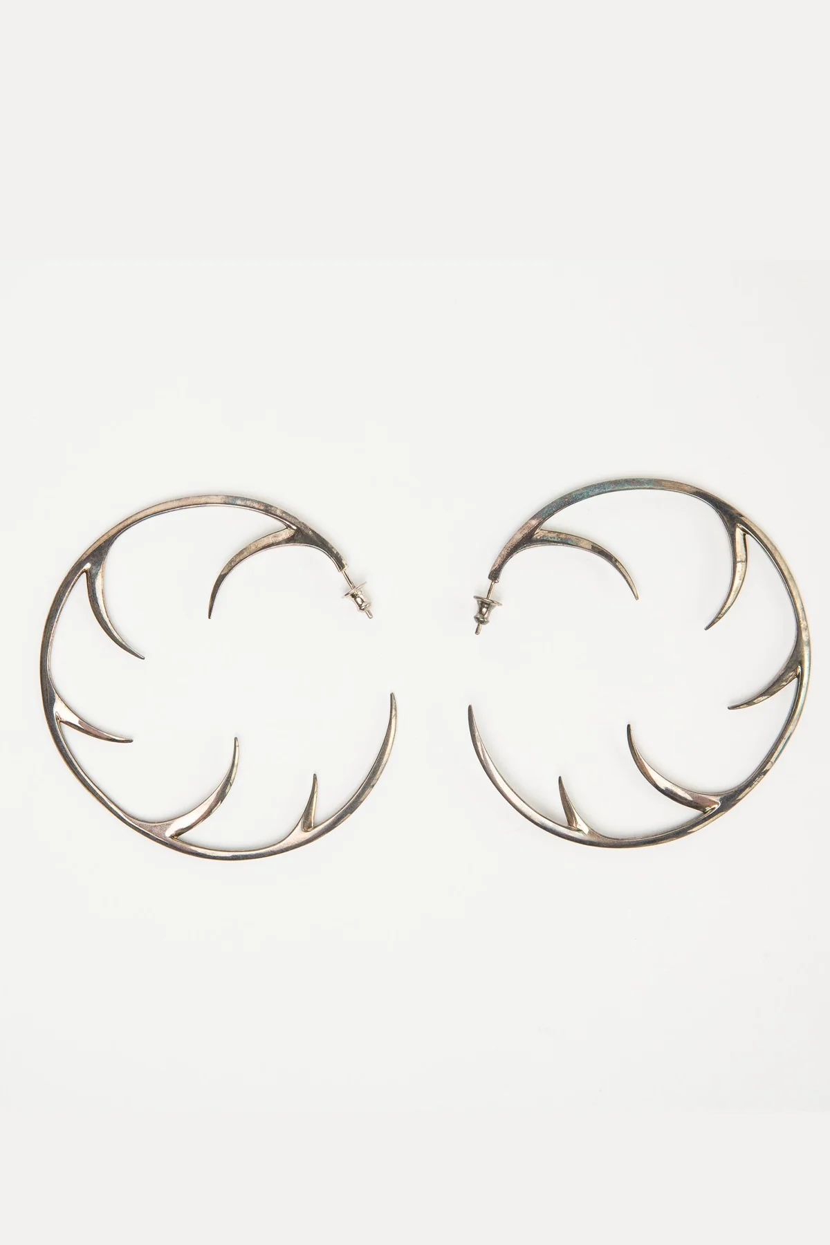 Shaun Leane | Silver Cat Claw Hoops