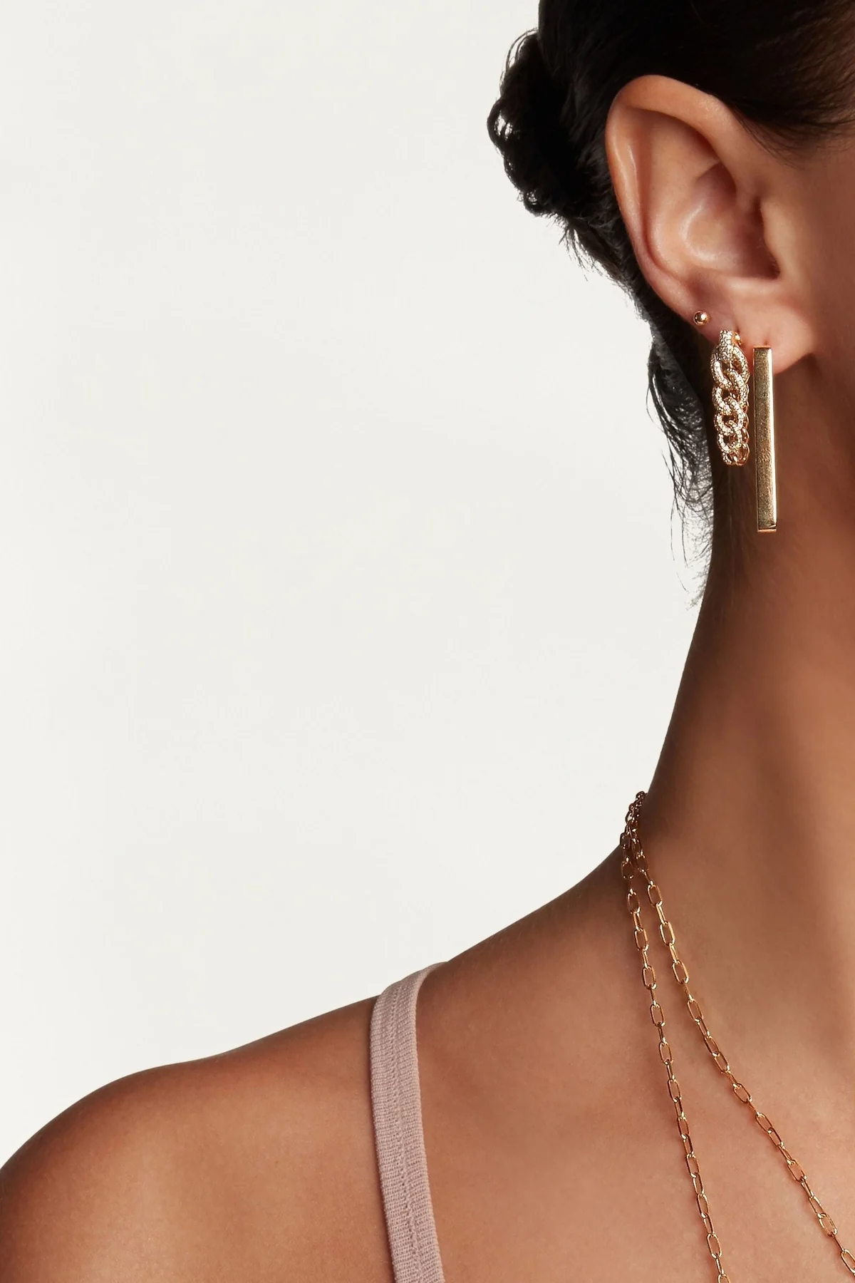 Shay | 2-in-1 Gradual Drop Earrings - Image 3
