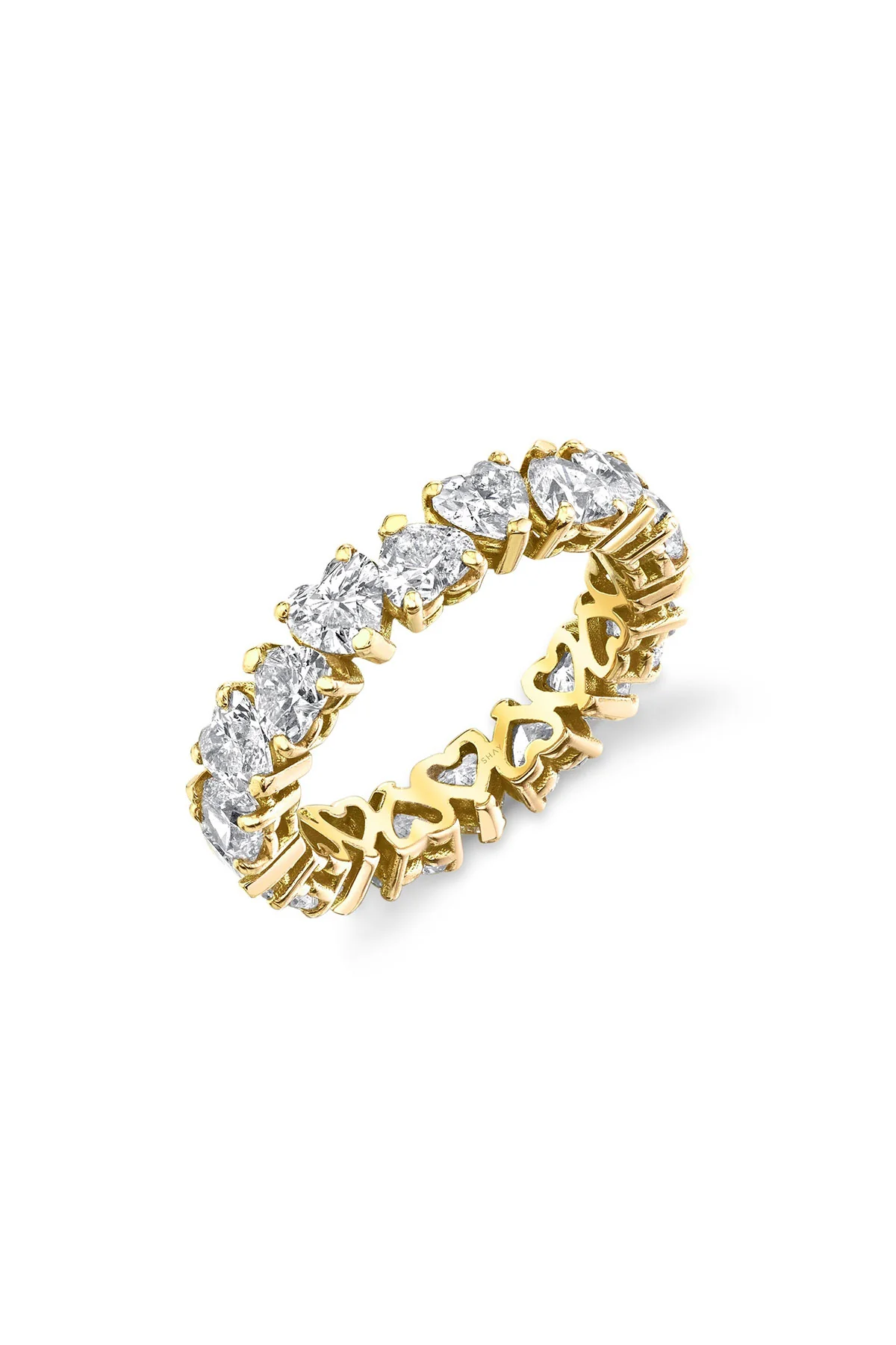 Shay | Diamond Heart Eternity Band